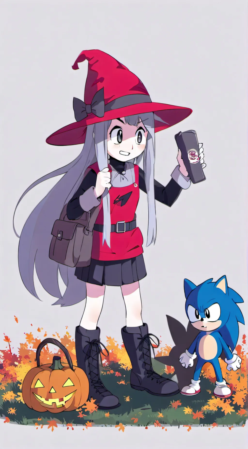 ai character: Pt 8 Halloween..or background