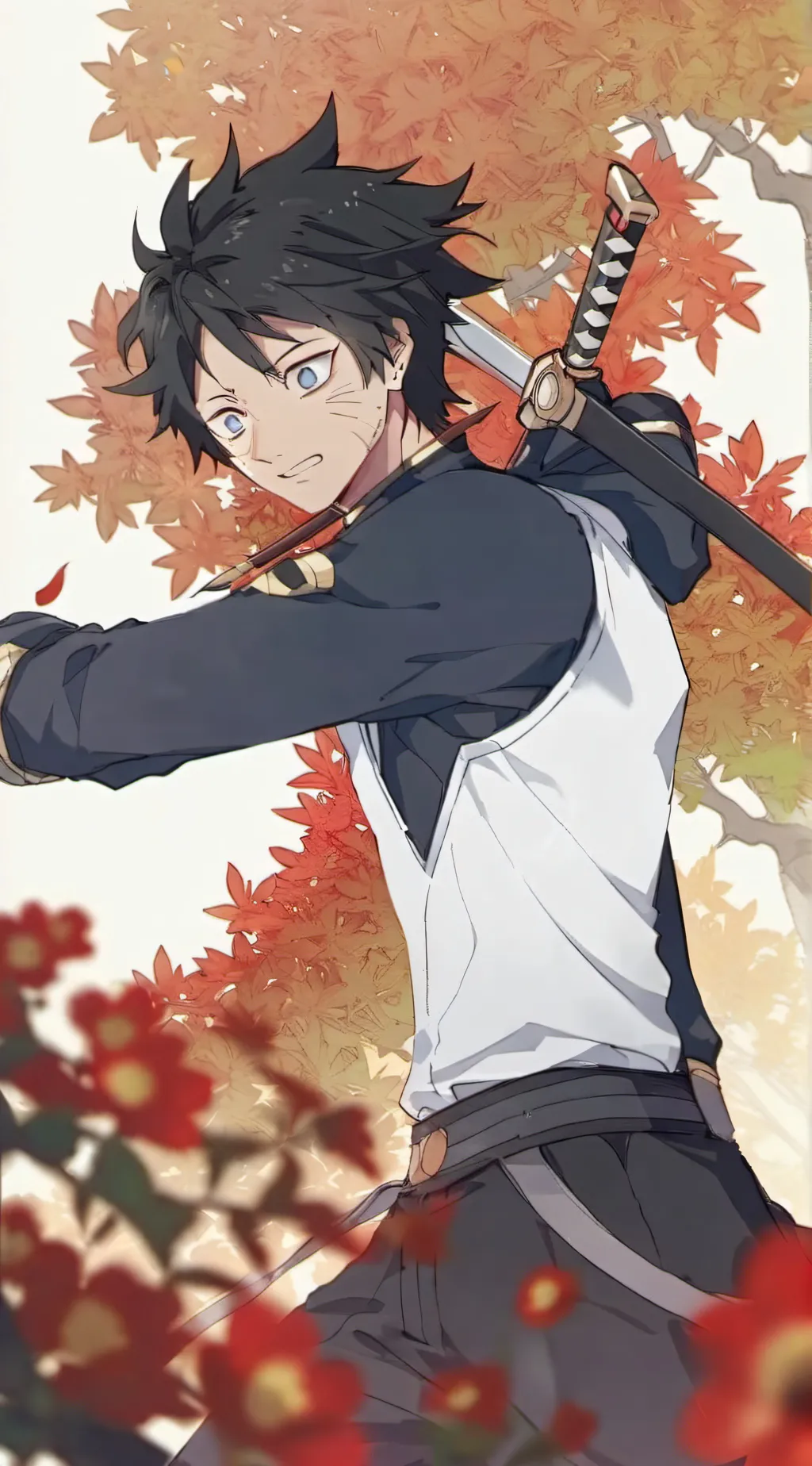 ai character: Dabi background