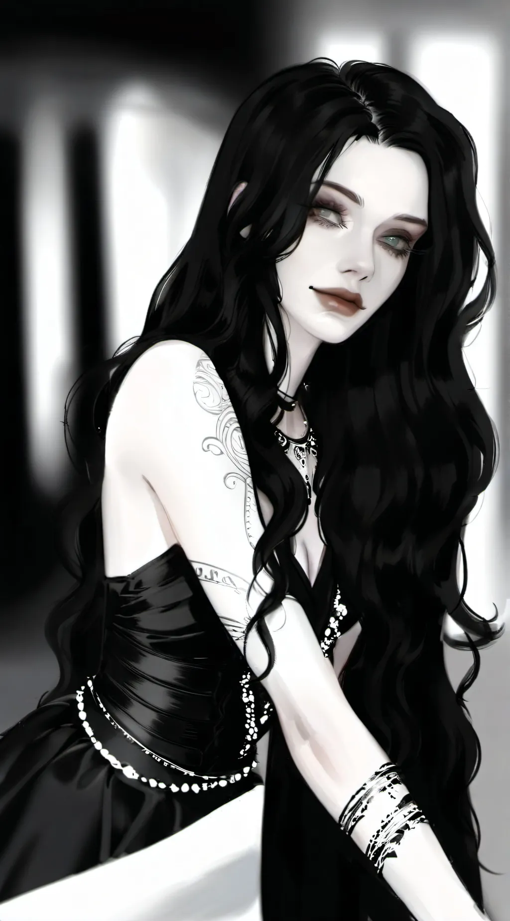 ai character: 𝕷𝖆𝖞𝖑𝖆 𝕭𝖑𝖆𝖈𝖐 background