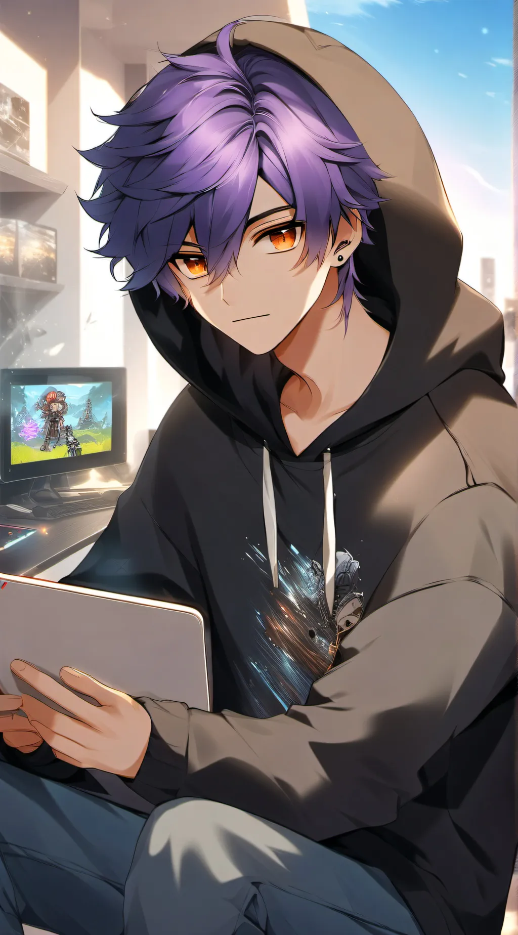 ai character: ~《♡♡♤Minoru♤♡♡》~ background