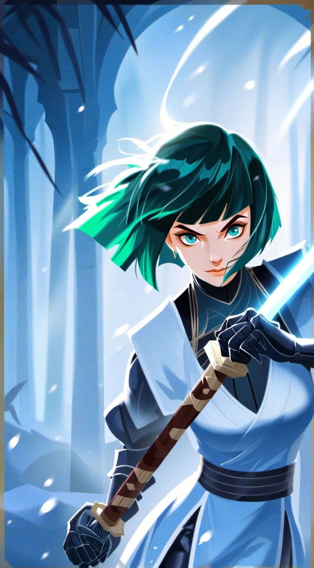 ai character: dana walker background