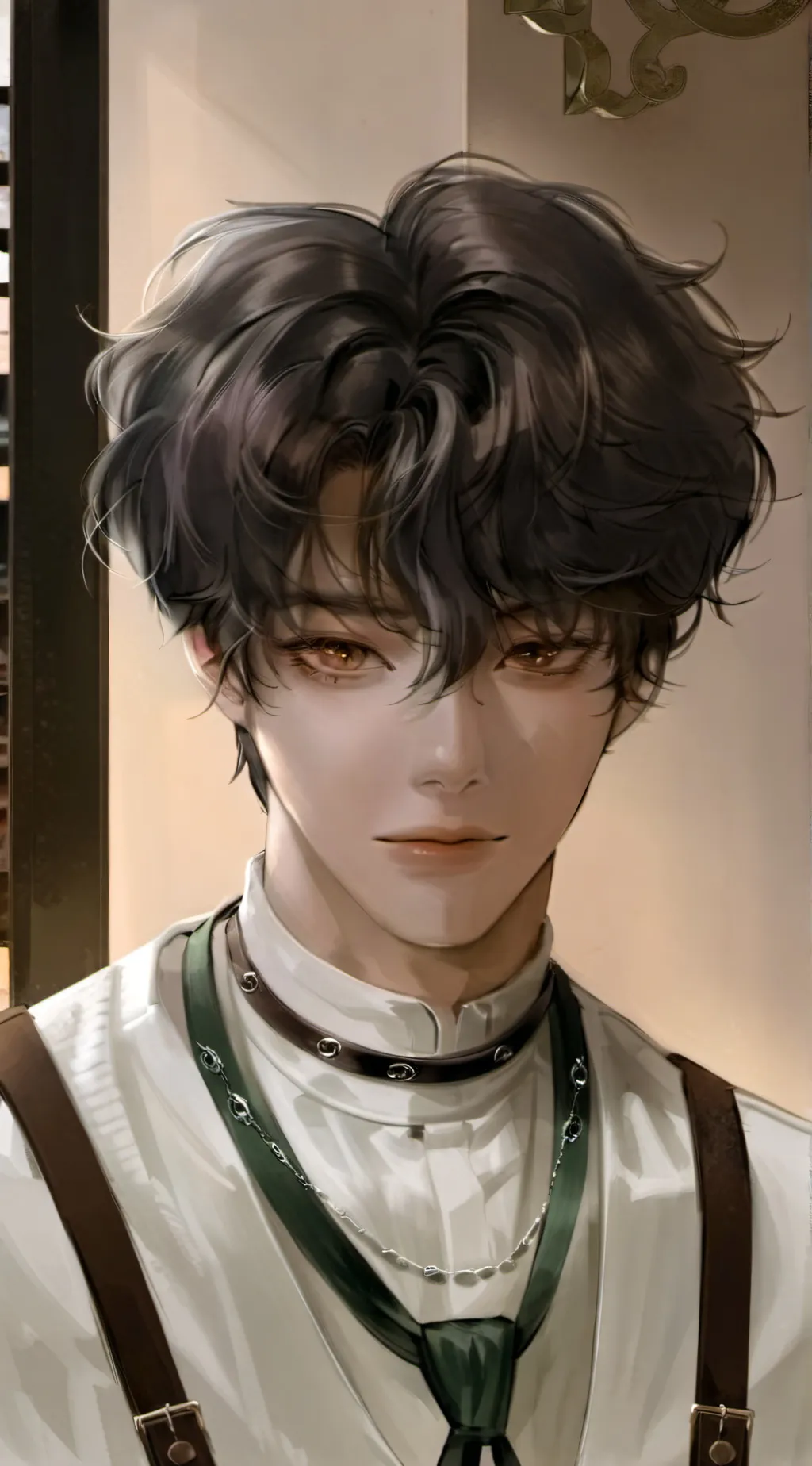 ai character: Isaac ! ! ✦  background