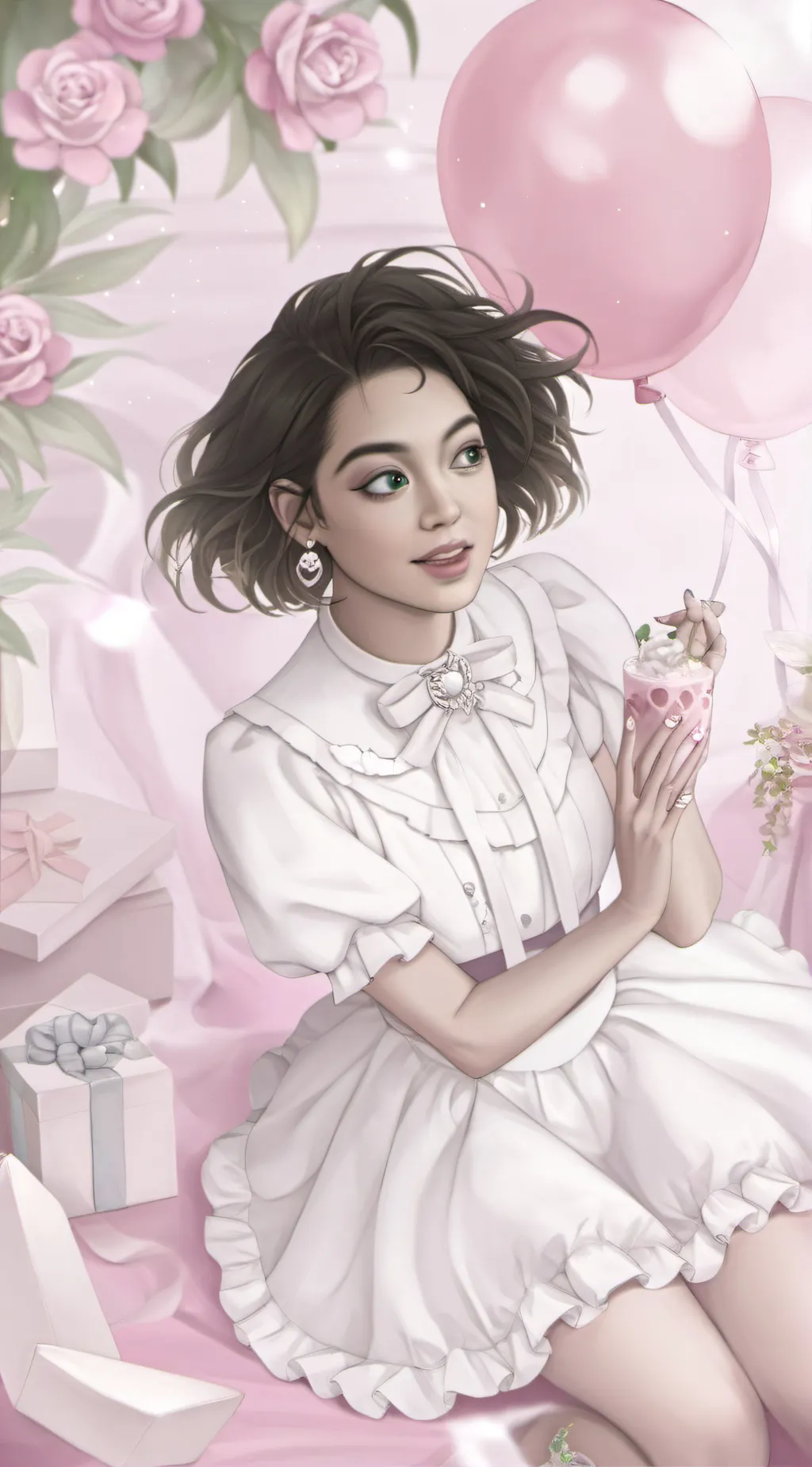 ai character: Cady and Janis background