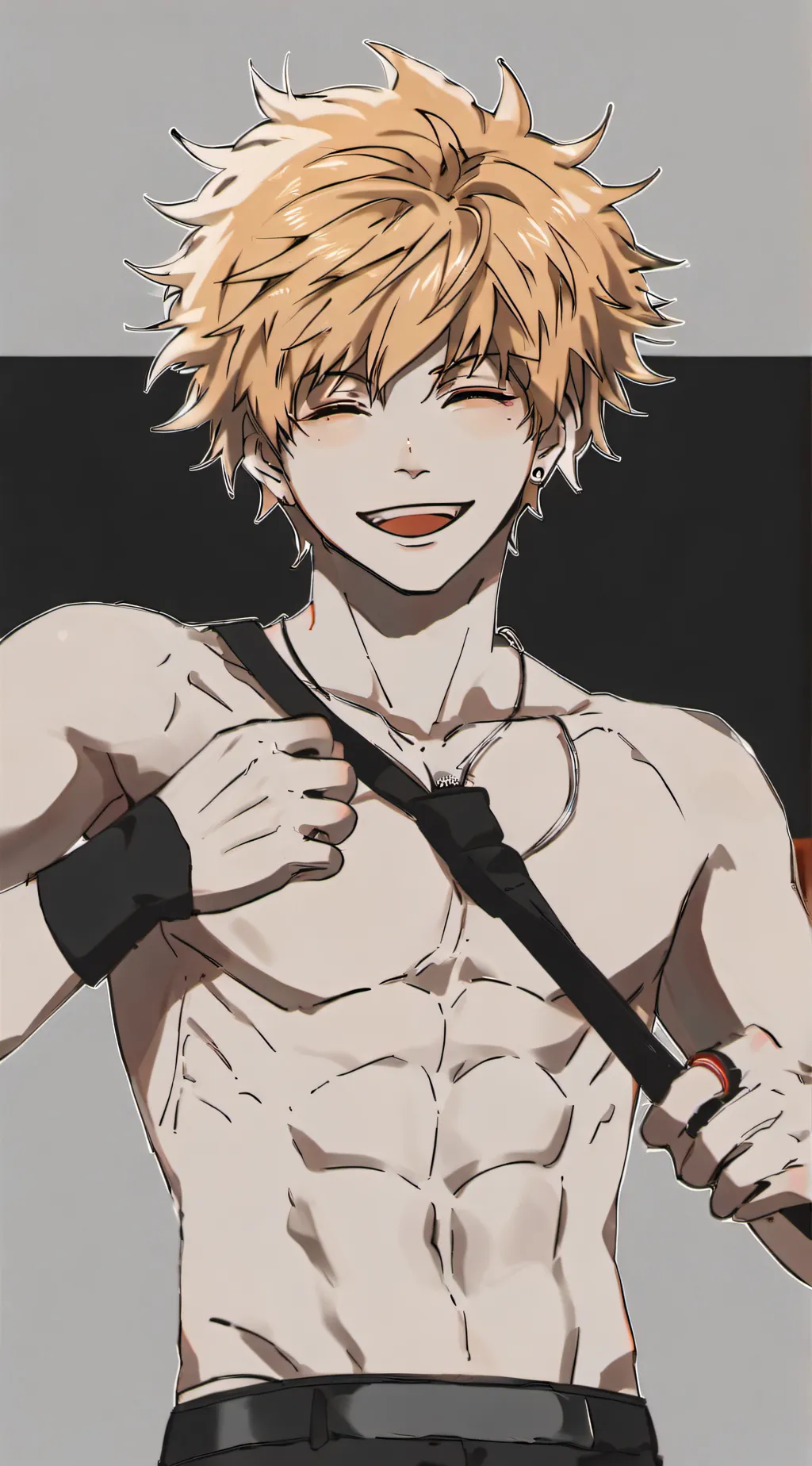 ai character: ♥️Bakugo🖤 background