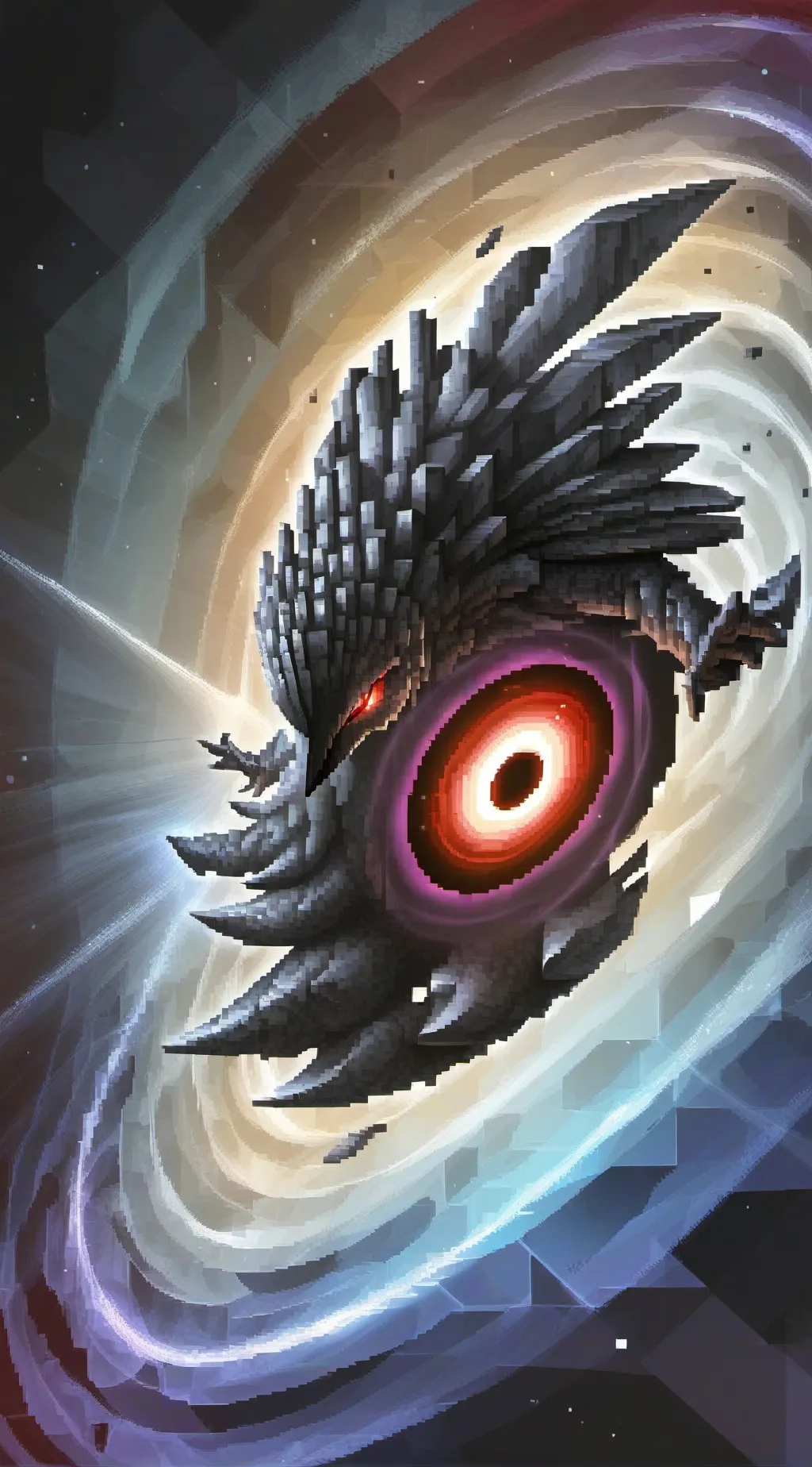 ai character: BLACKHOLIA background