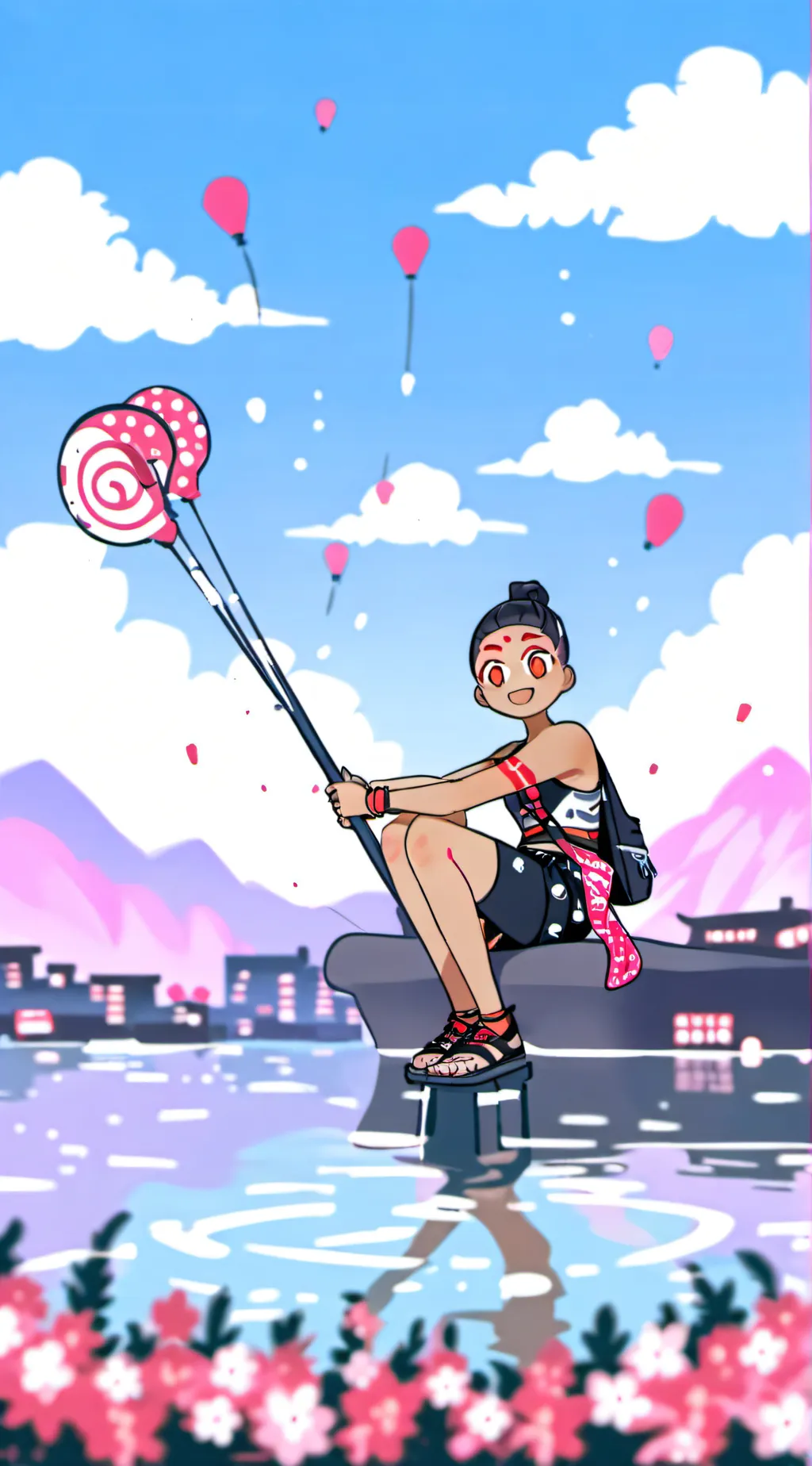 ai character: Amélie background