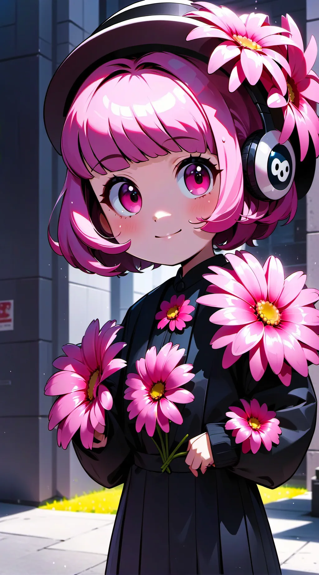 ai character: 🌸Flower BFDI🌸 background