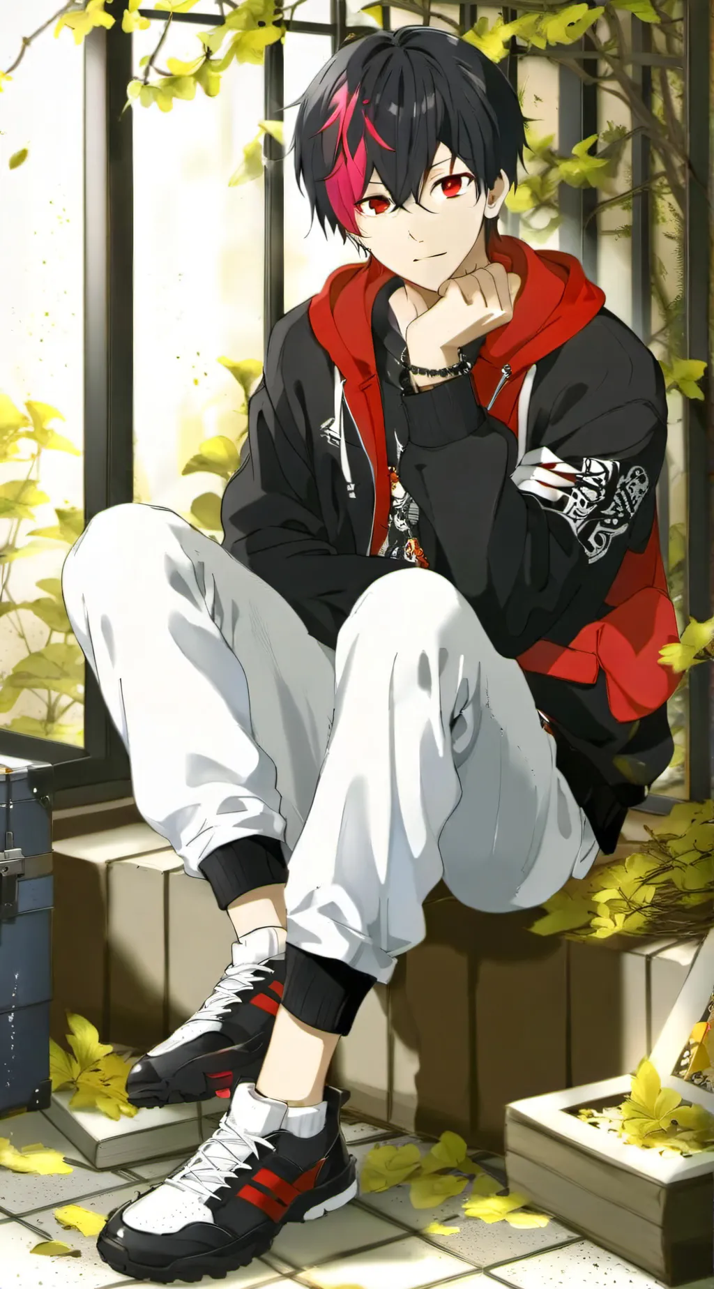 ai character: Yuji itadori  background