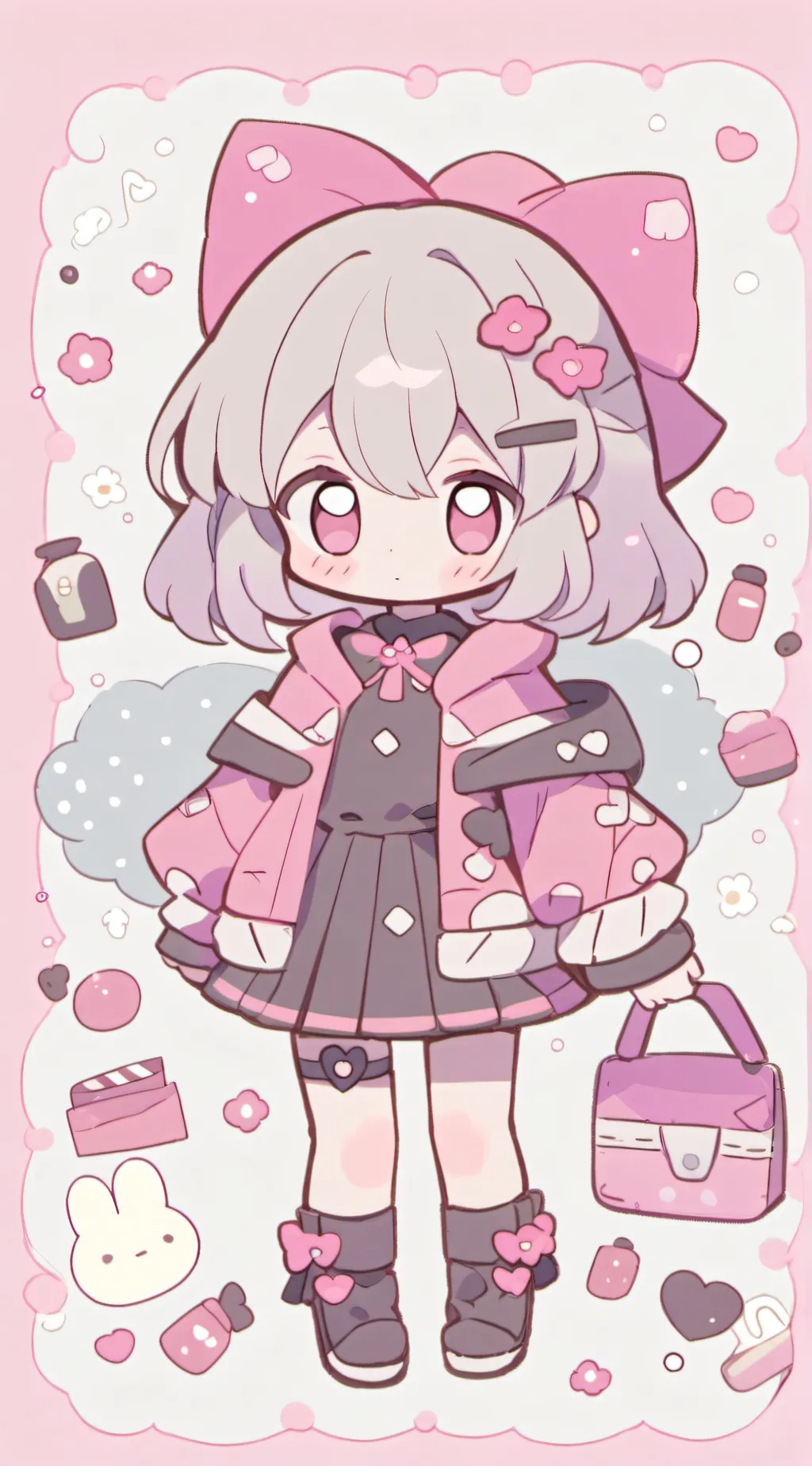 ai character: Lilly background