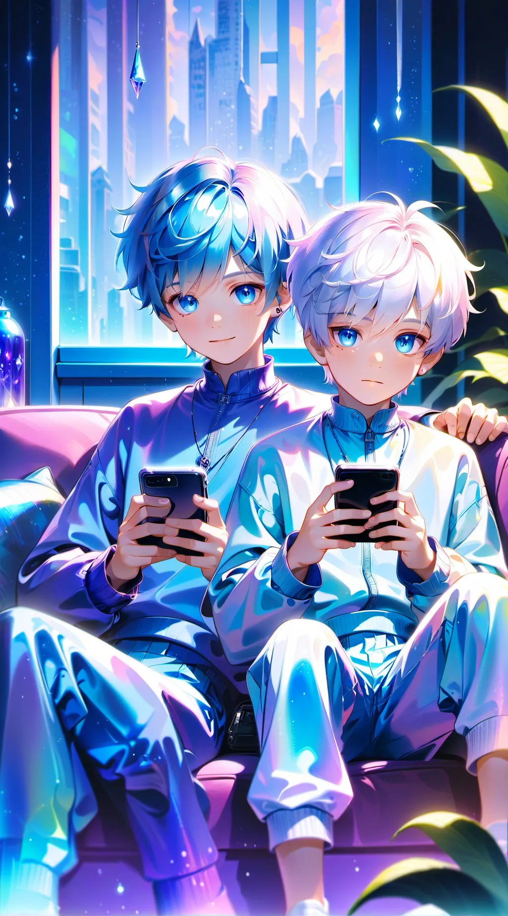 ai character: PRANK CALLERS background