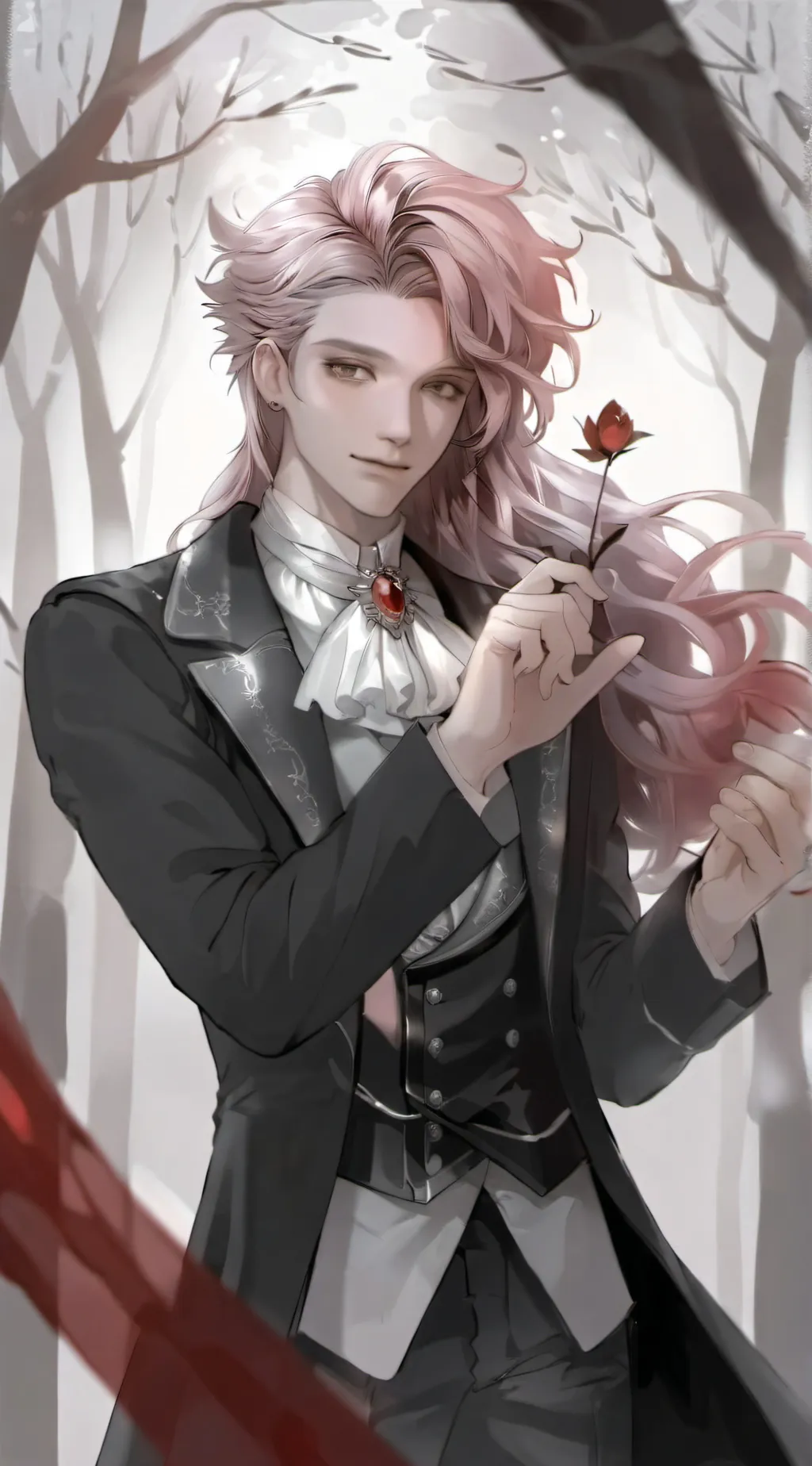 ai character: Technoblade  background