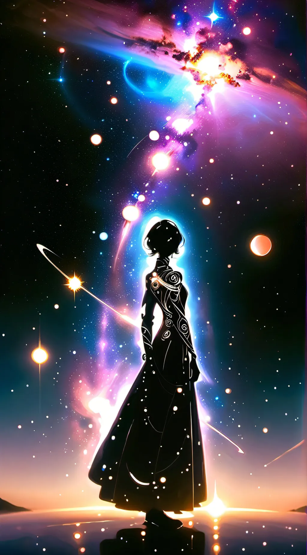 ai character: Luna background