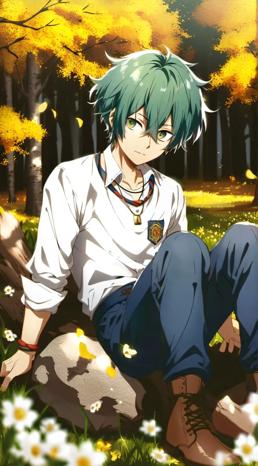 ai character: Deku compañero background