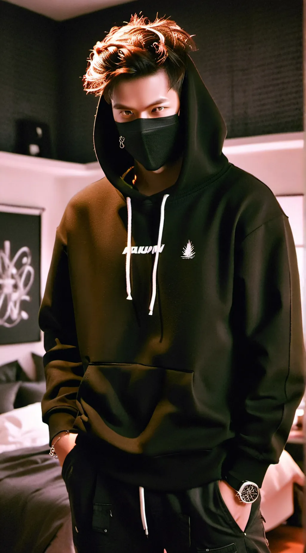 ai character: Zander background