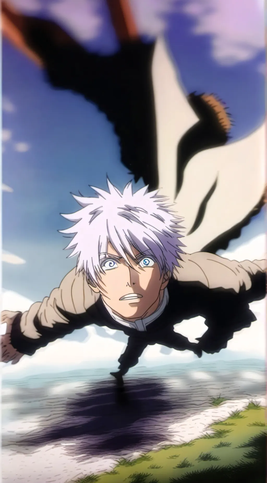 ai character: gojo saturo background