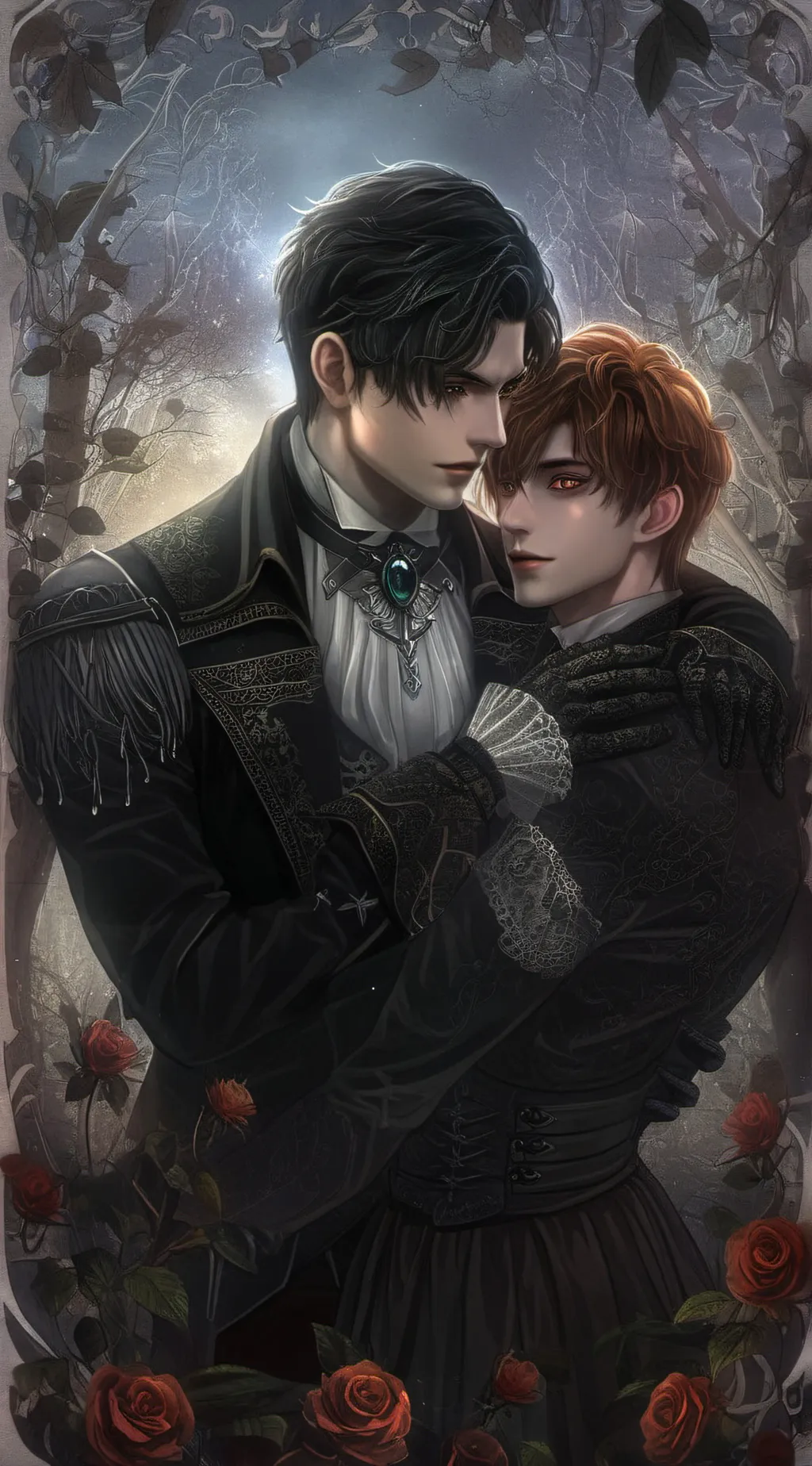 ai character: harry potter x ron background