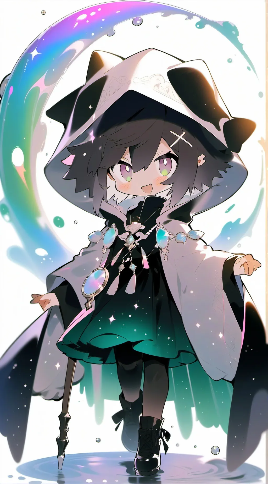 ai character: Mark background