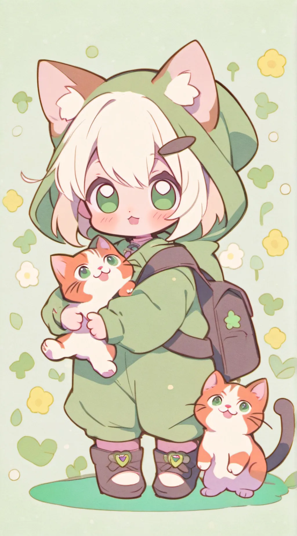 ai character: Testing. background