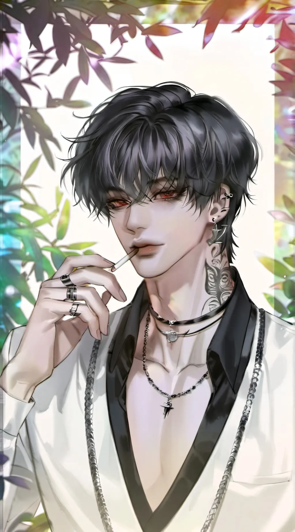 ai character: ︵︵︵WILLOW♰ background