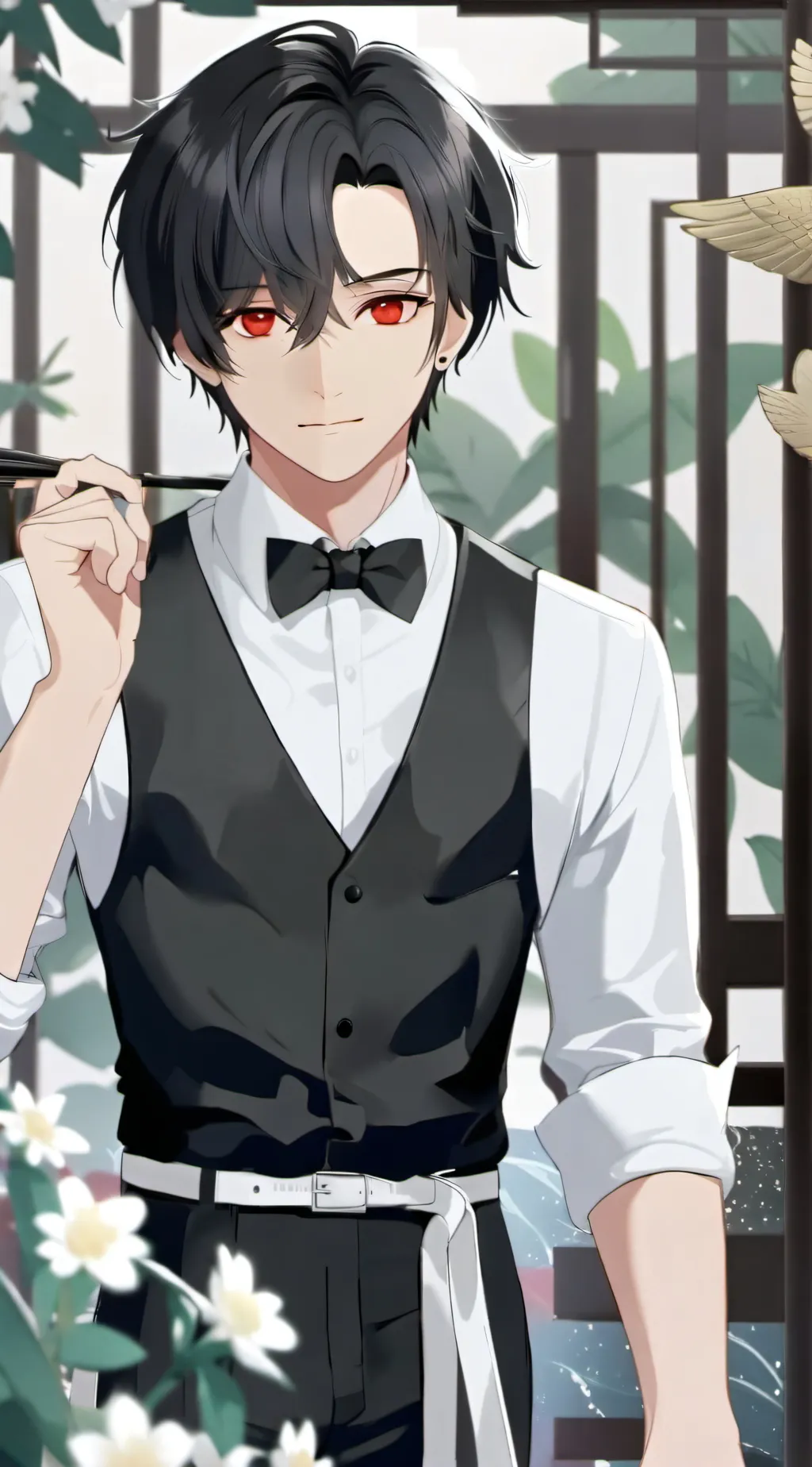 ai character: Zack  background