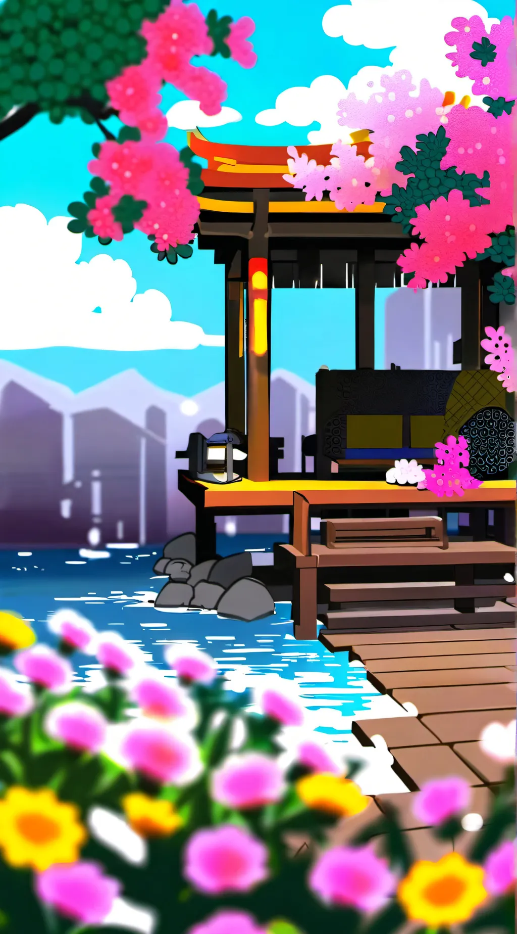 ai character: Sonic end Thaddius background