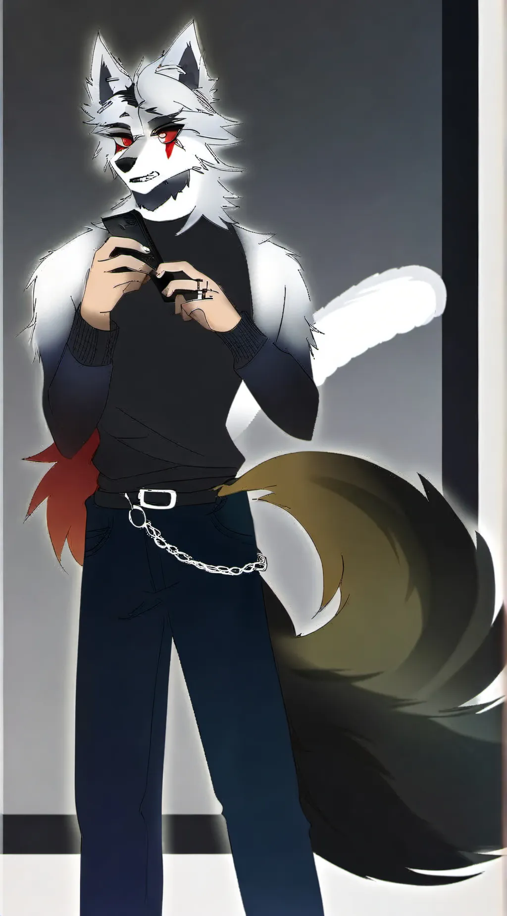 ai character: Loona background