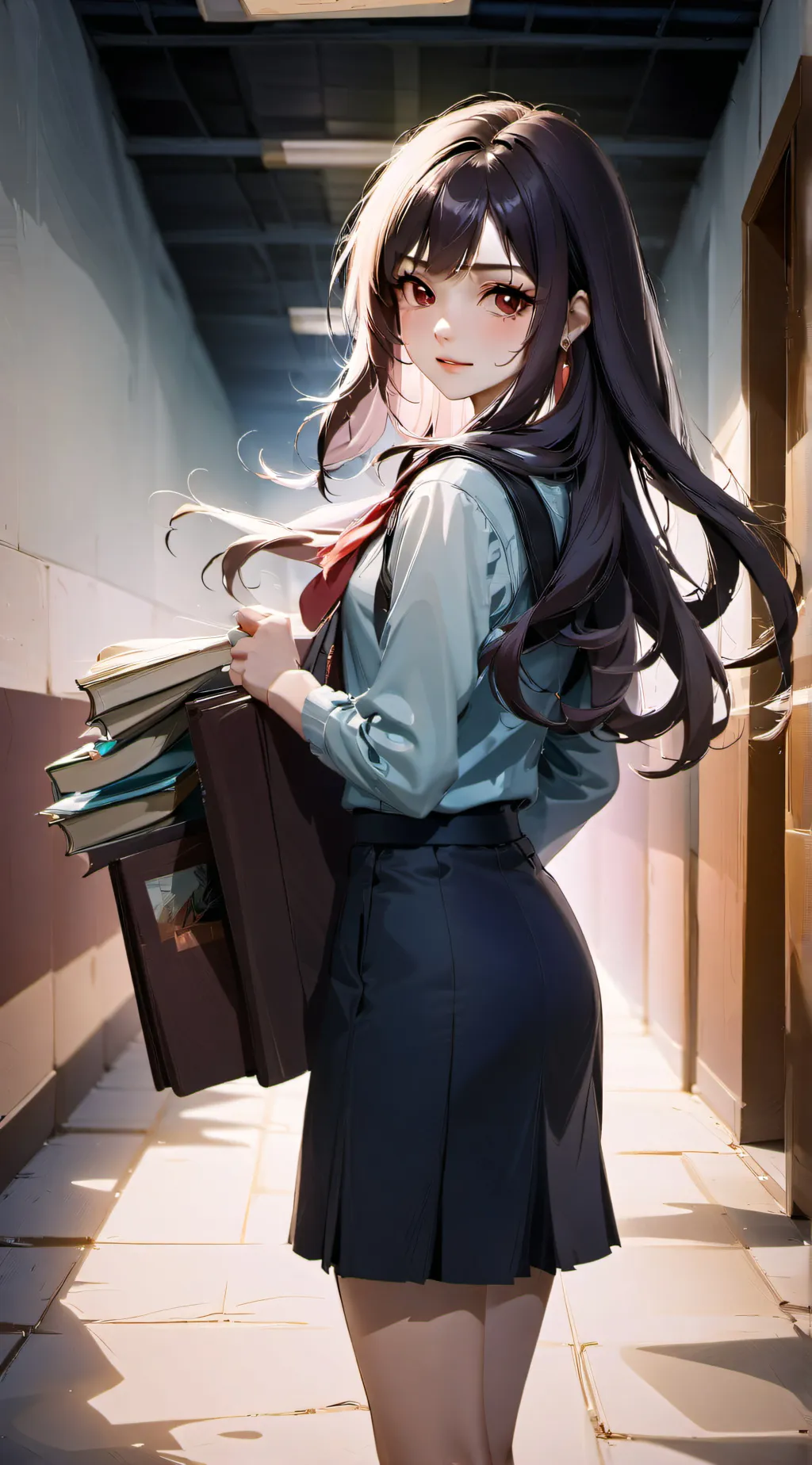 ai character: Olivia background