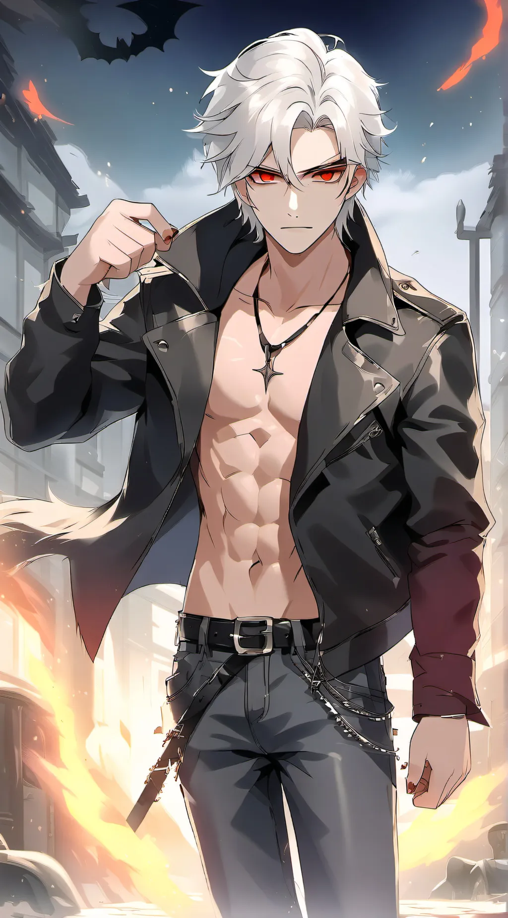 ai character: Sebastian background