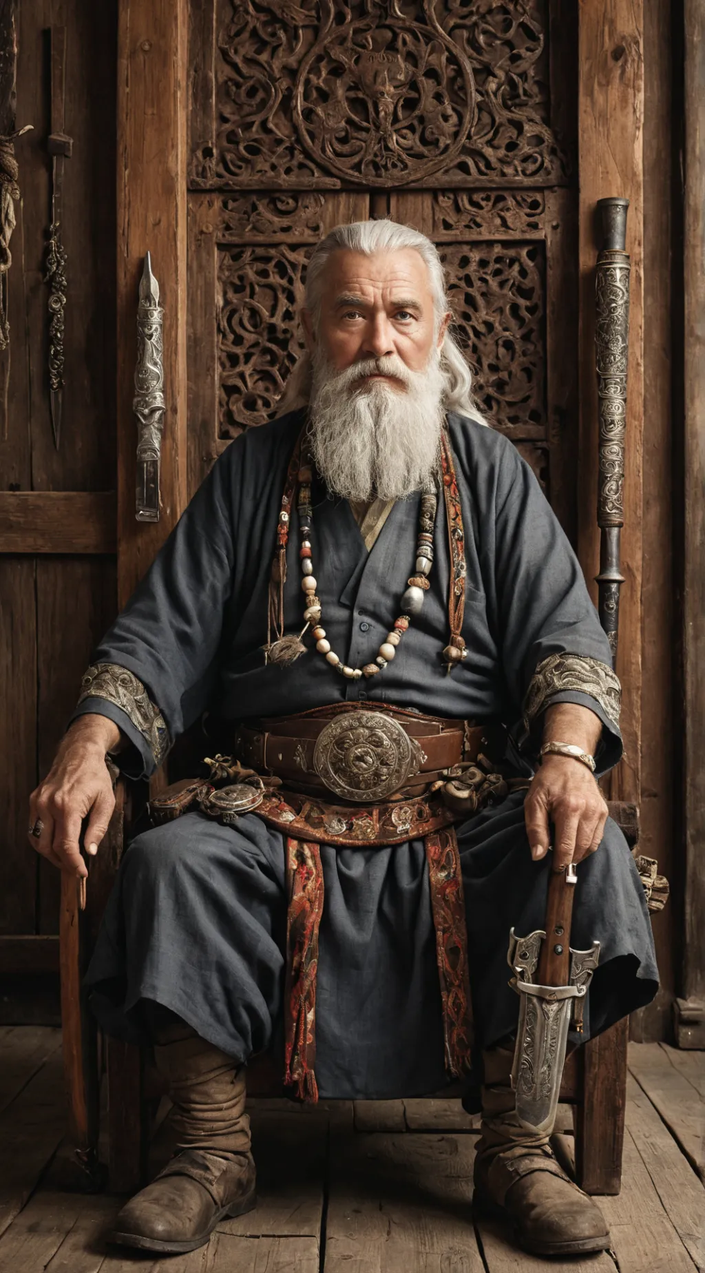 ai character: Odin background