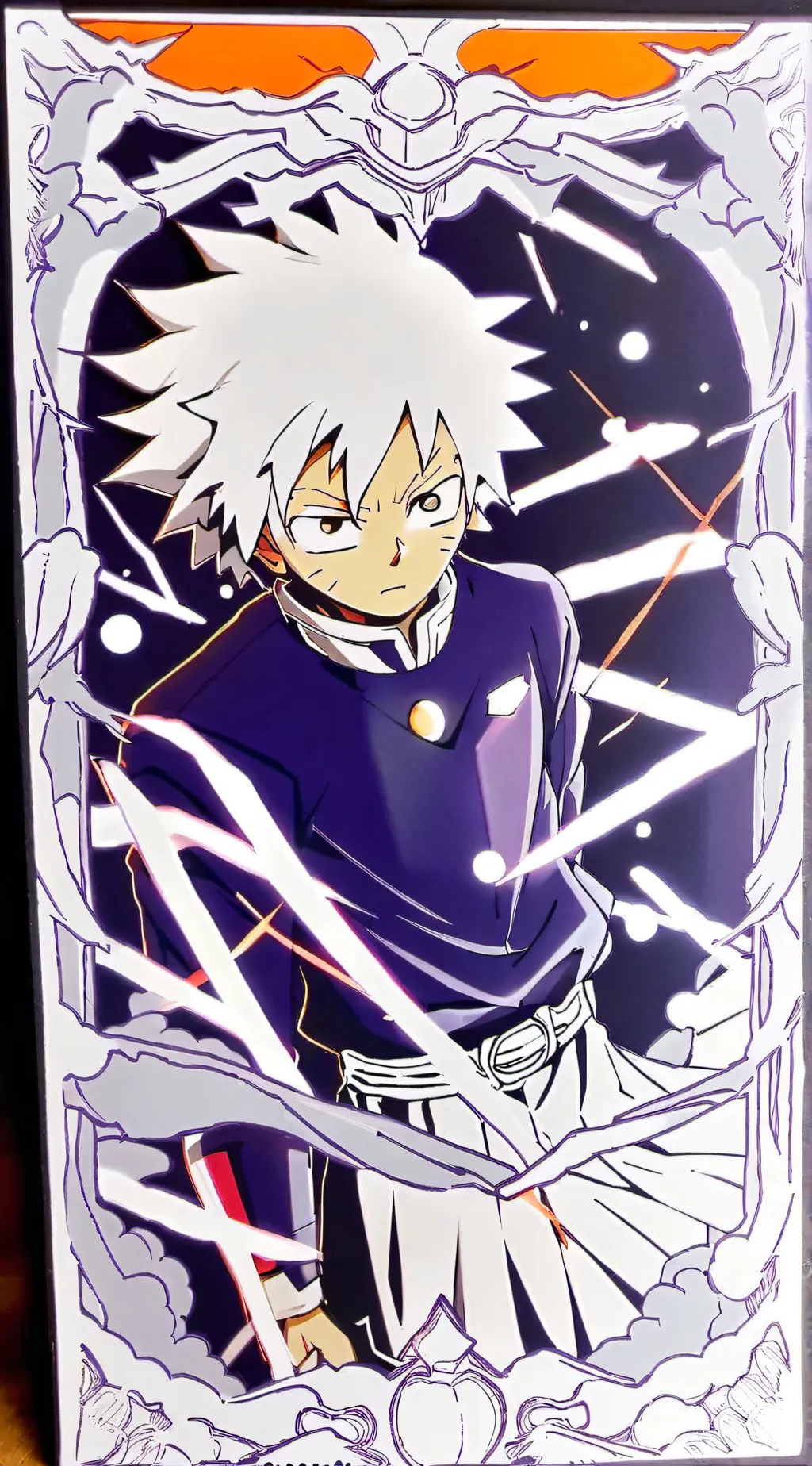 ai character: haloween mha background