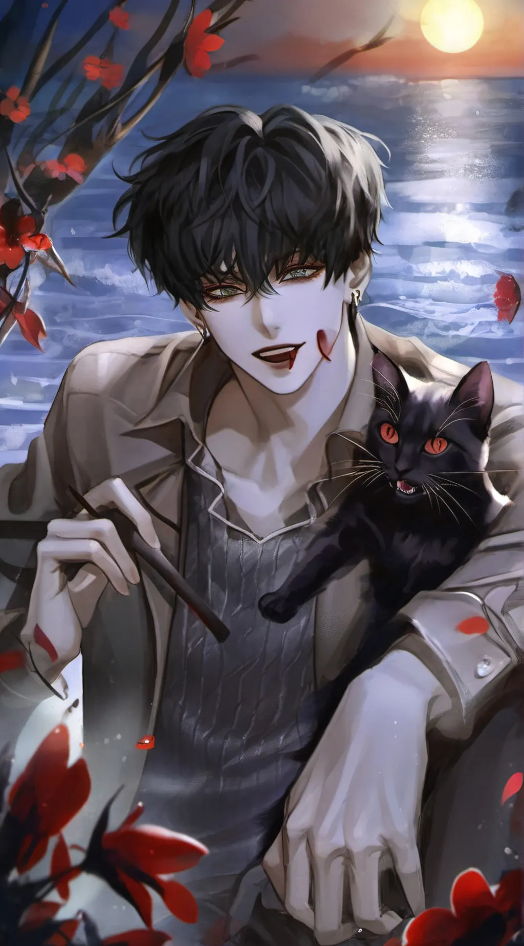 ai character: 𝓩𝓪𝓬𝓱 background