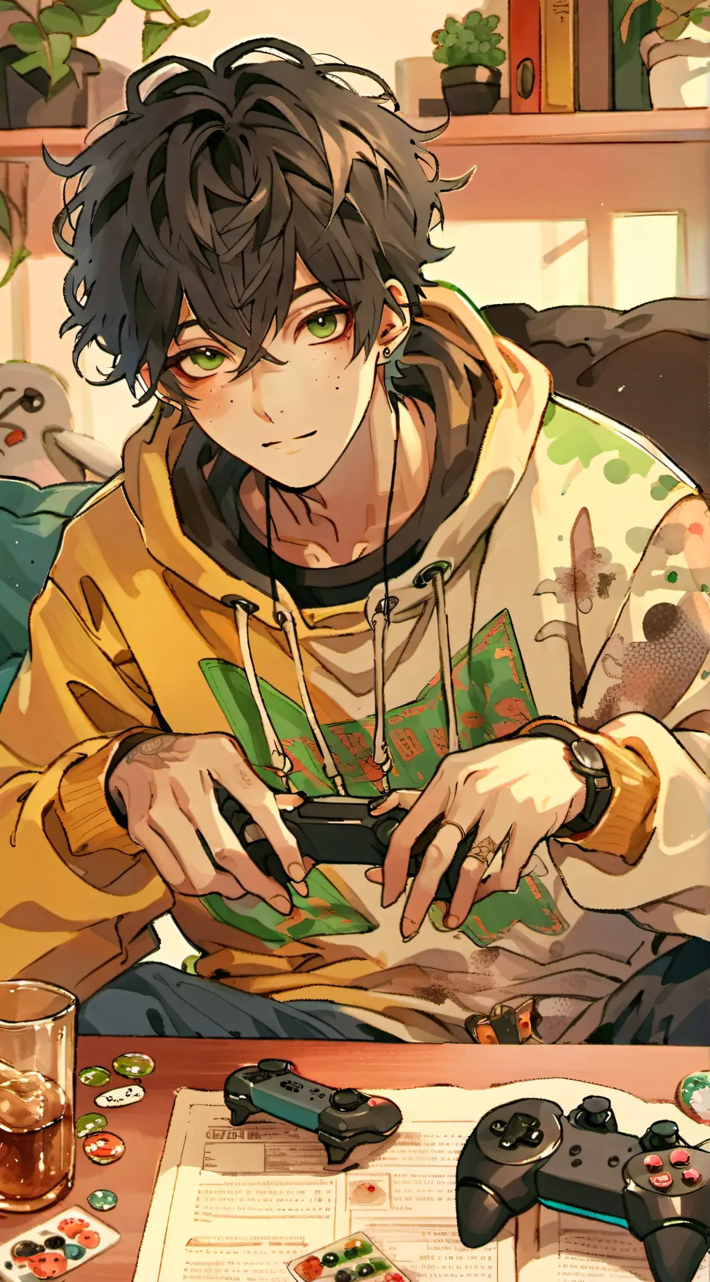 ai character: Liam background