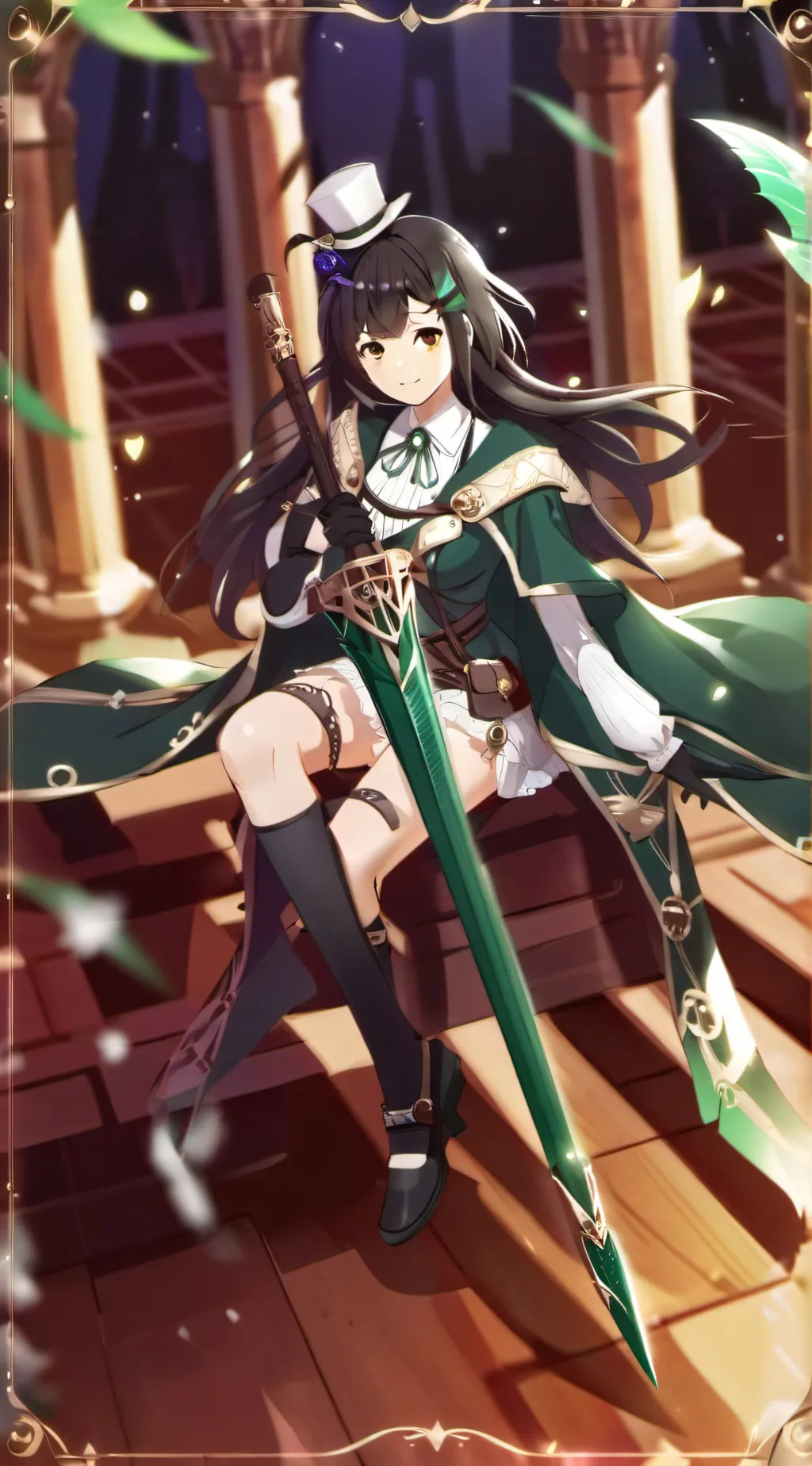 ai character: Licorice background