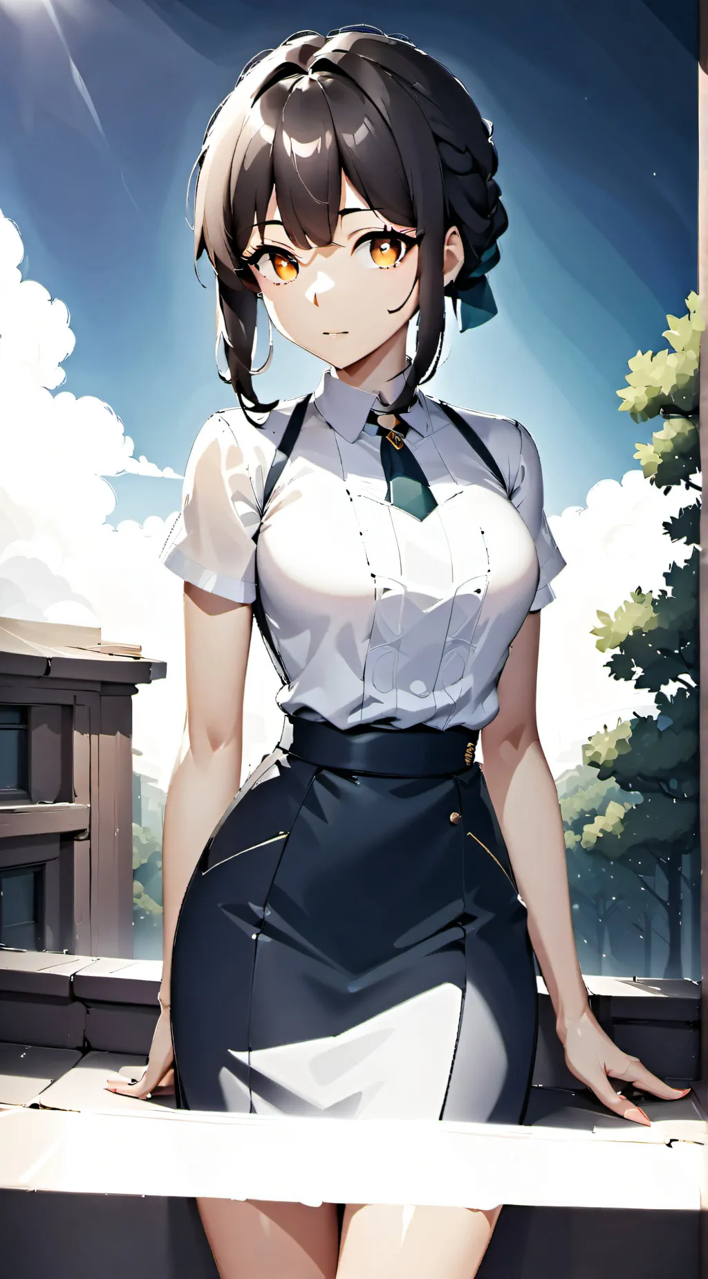 ai character: Maria background