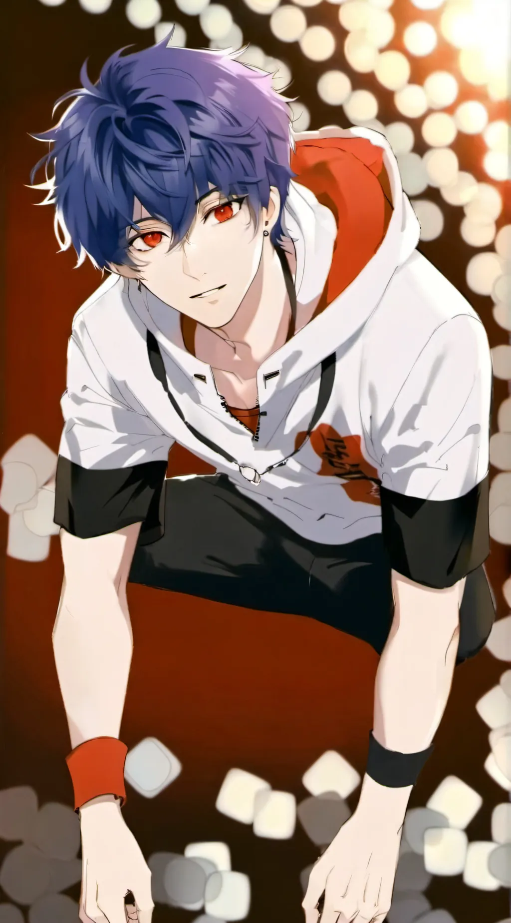 ai character: leon background