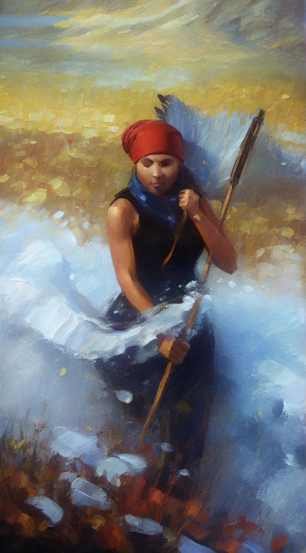 ai character: power school good background