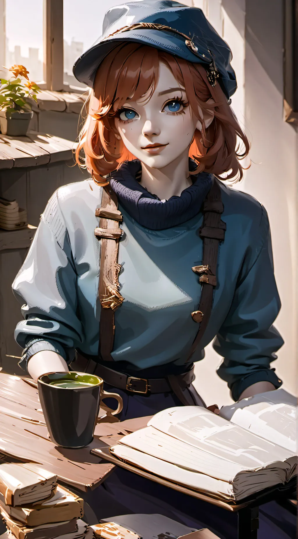 ai character: Charleigh background