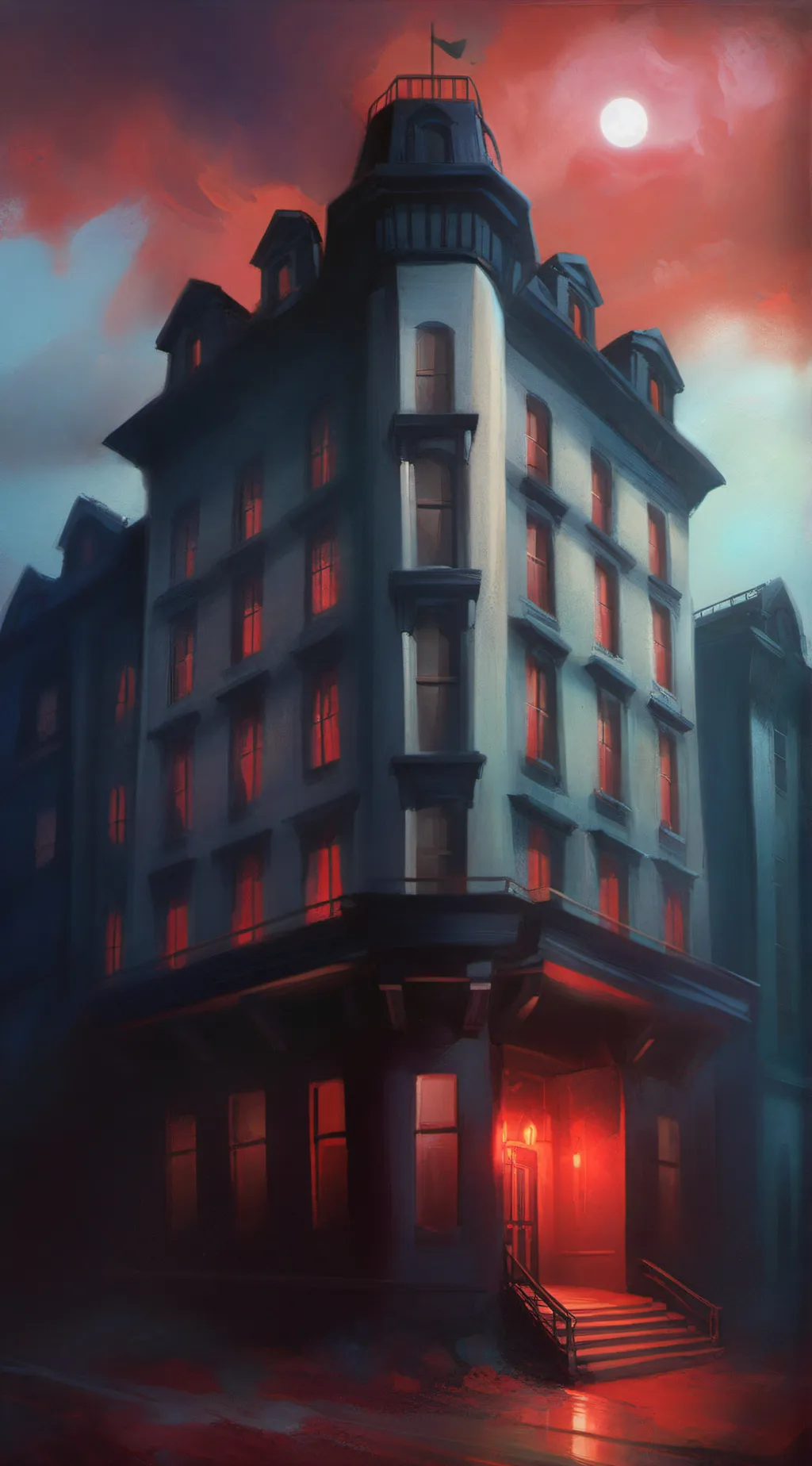 ai character: Hh background