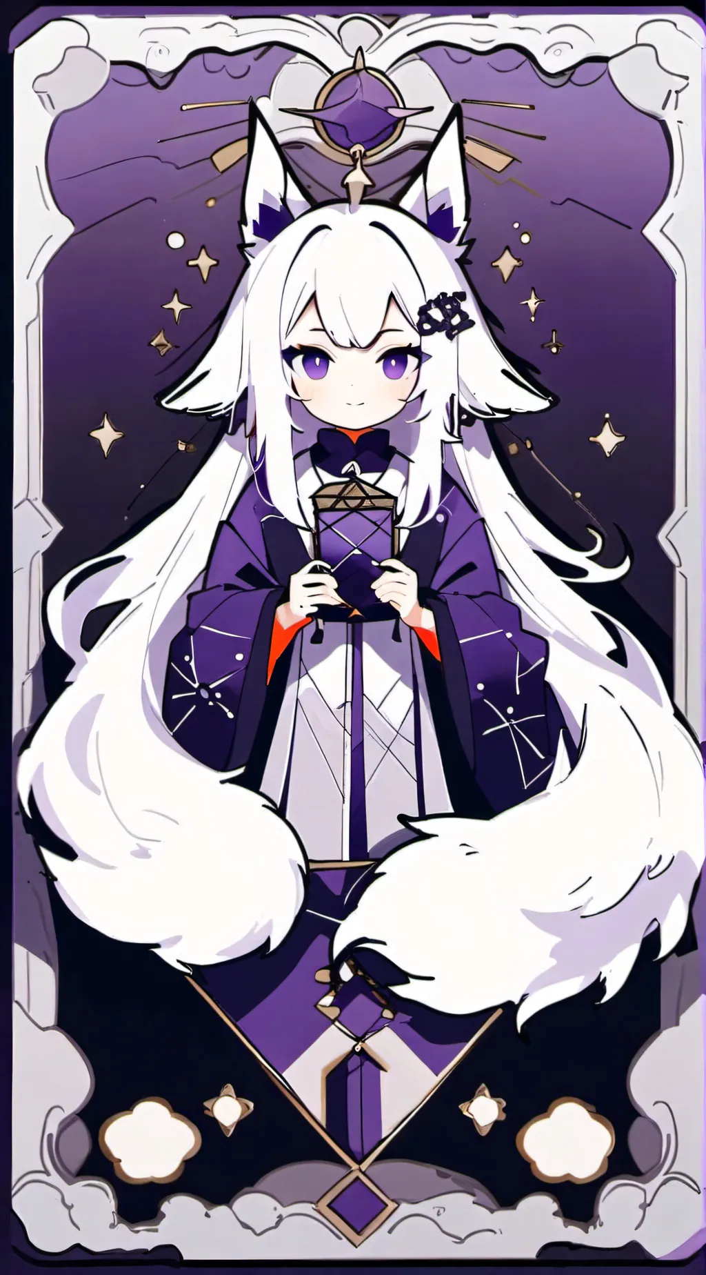 ai character: Thick foxy background