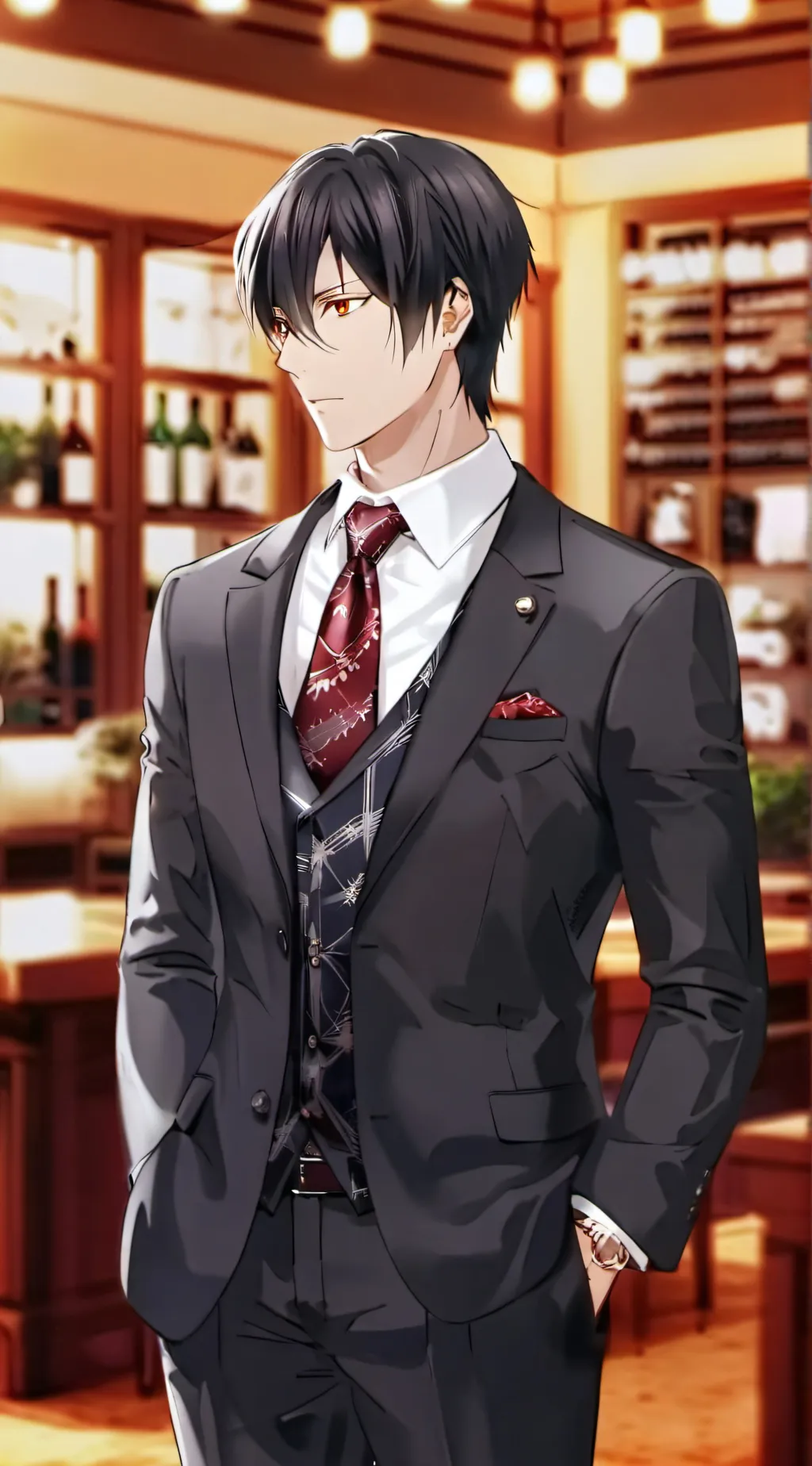 ai character: •Jayden• background