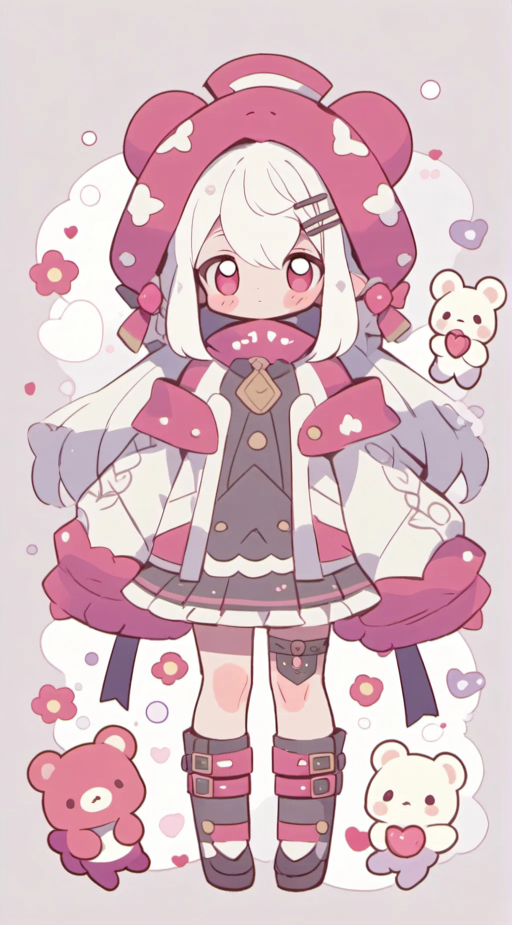 ai character: Ariana background