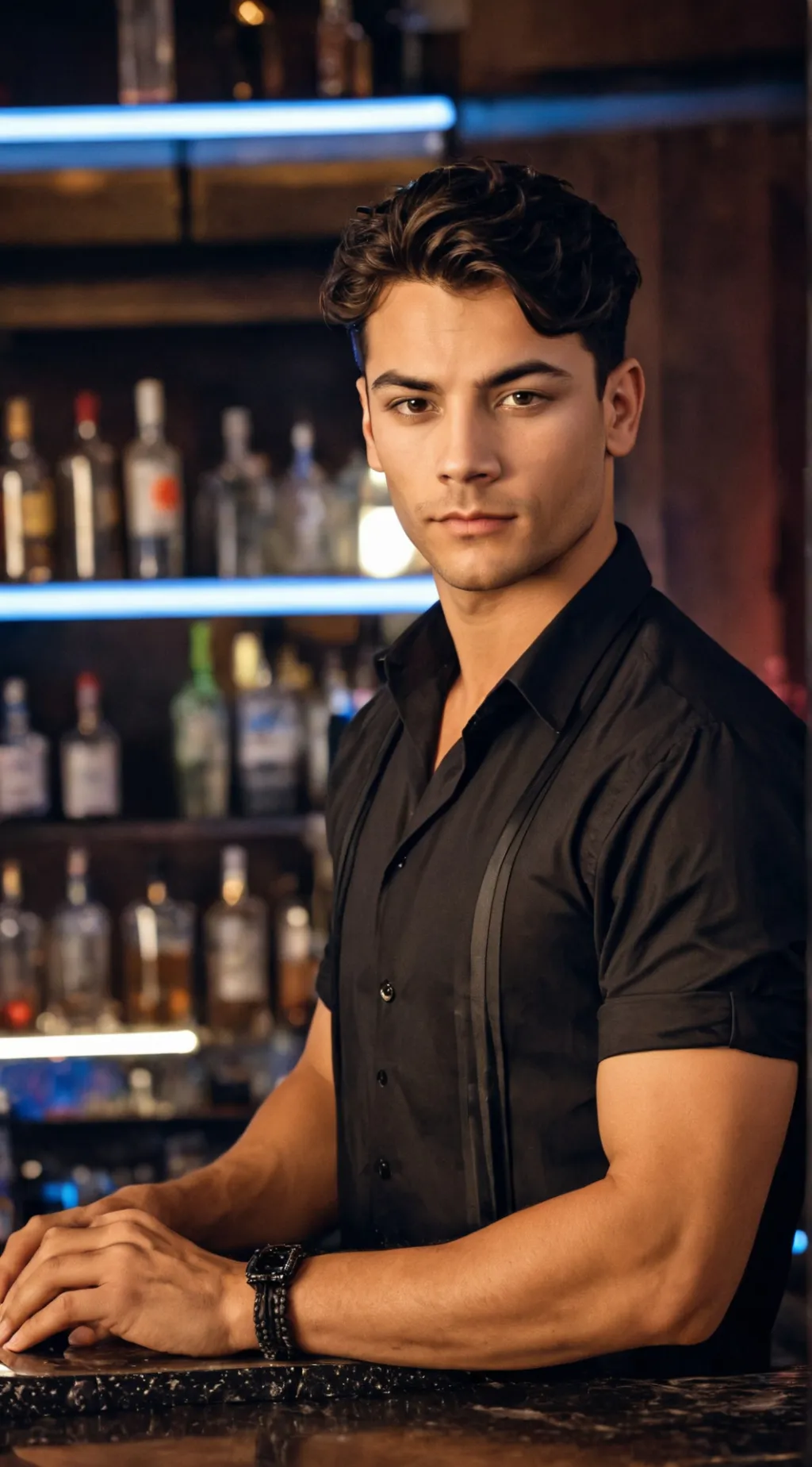 ai character: Byran background