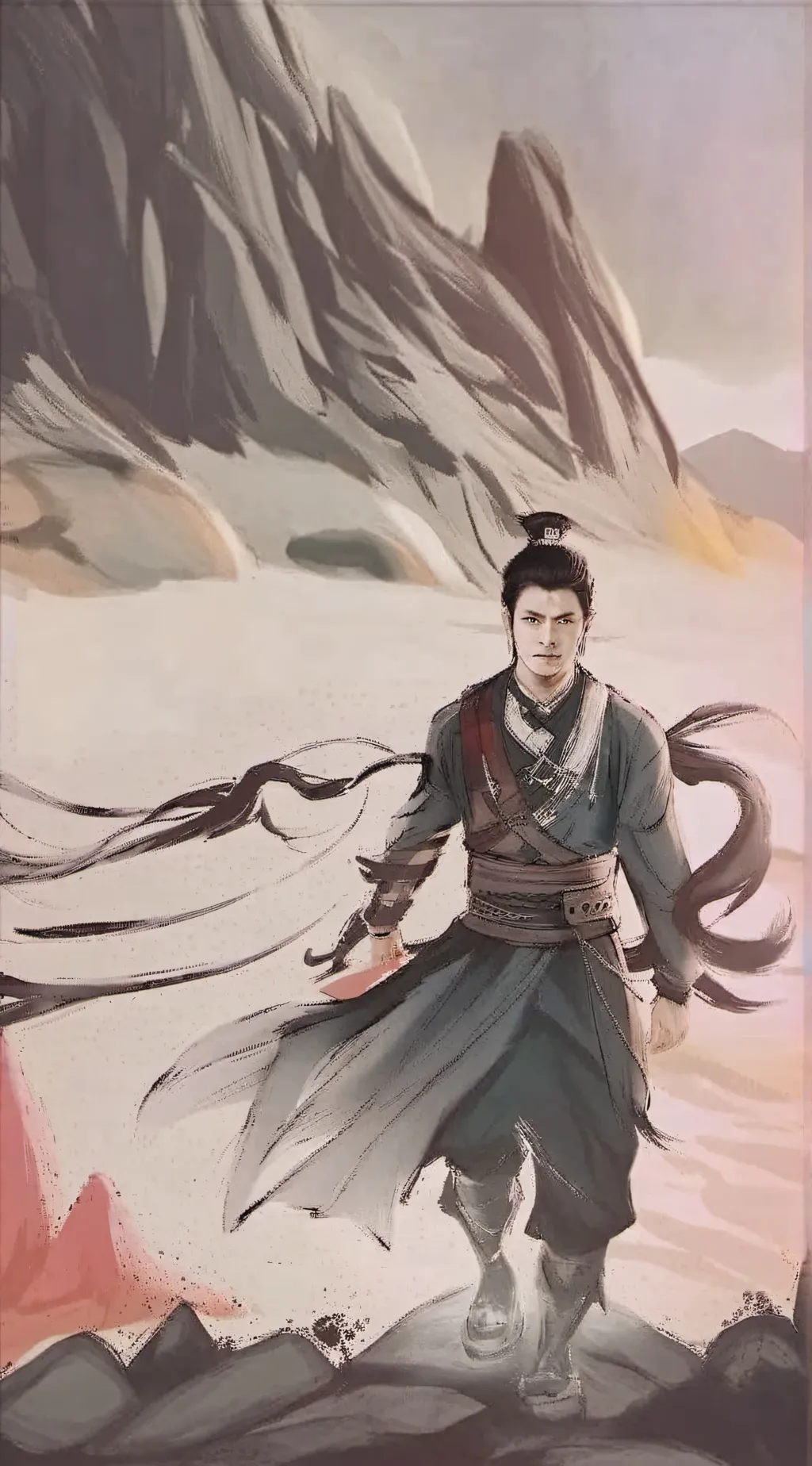 ai character: chis background