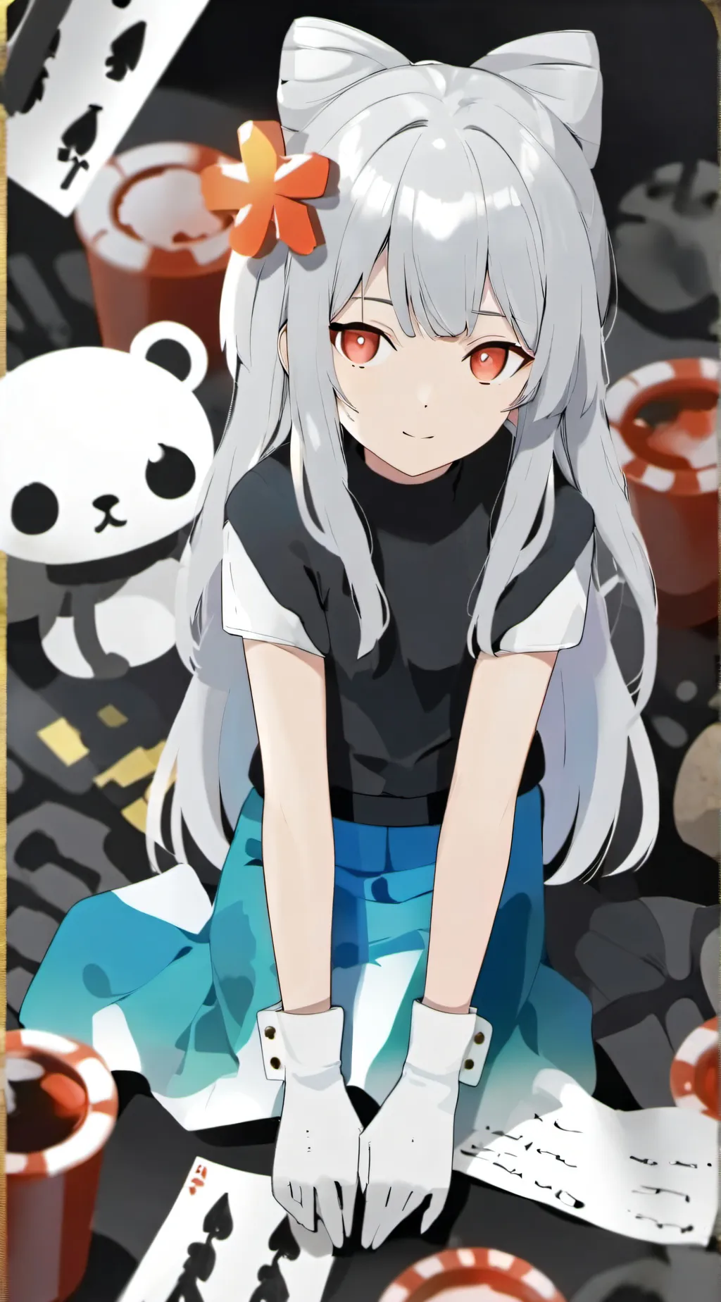 ai character: your little sister background