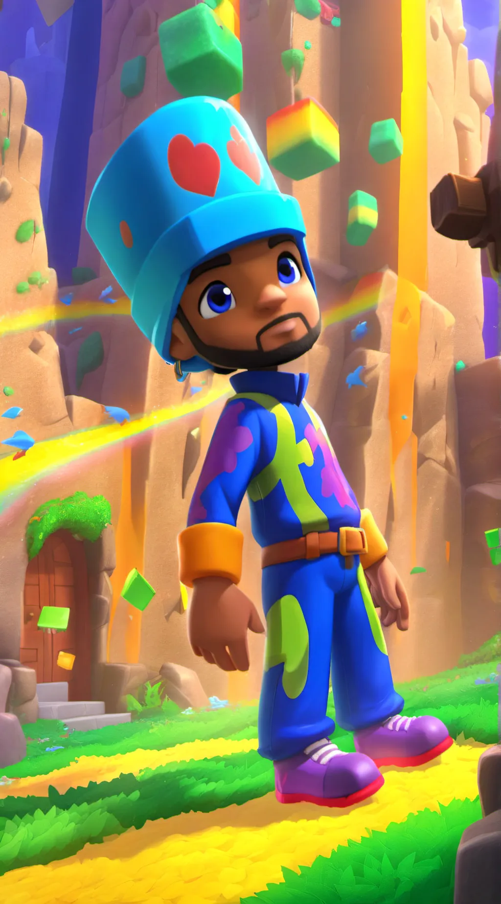 ai character: gyat background