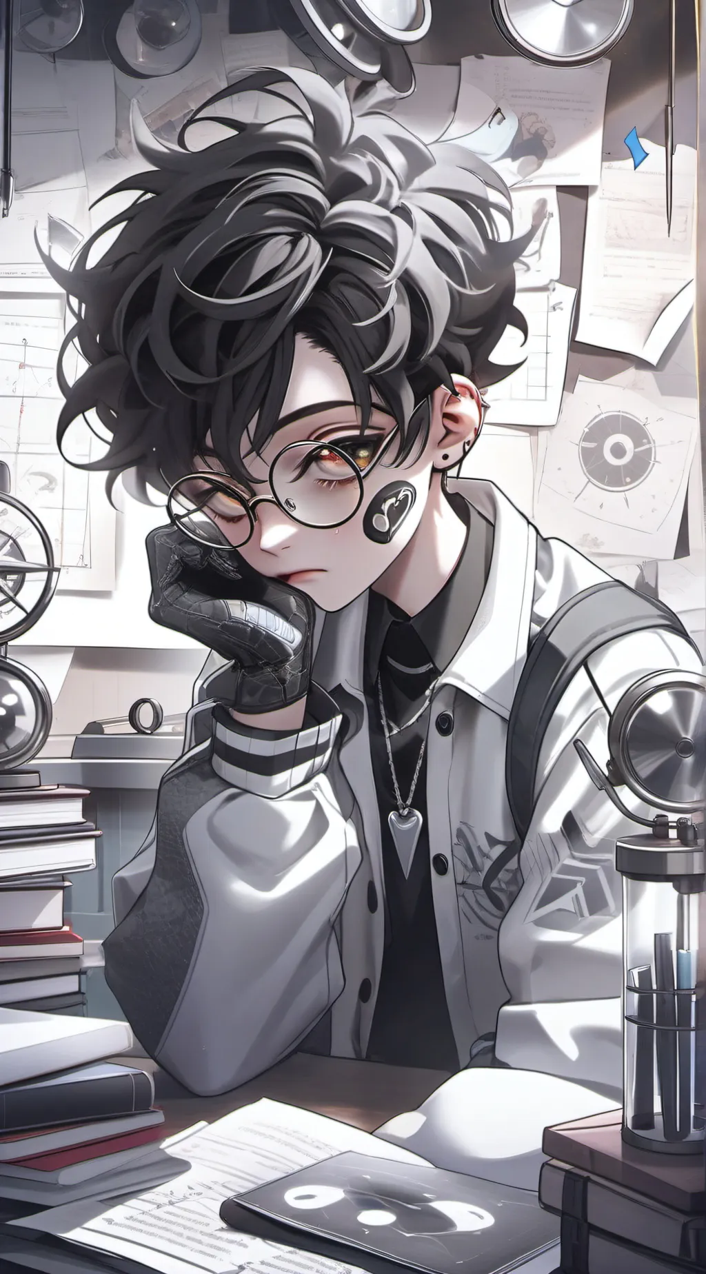 ai character: Flix background