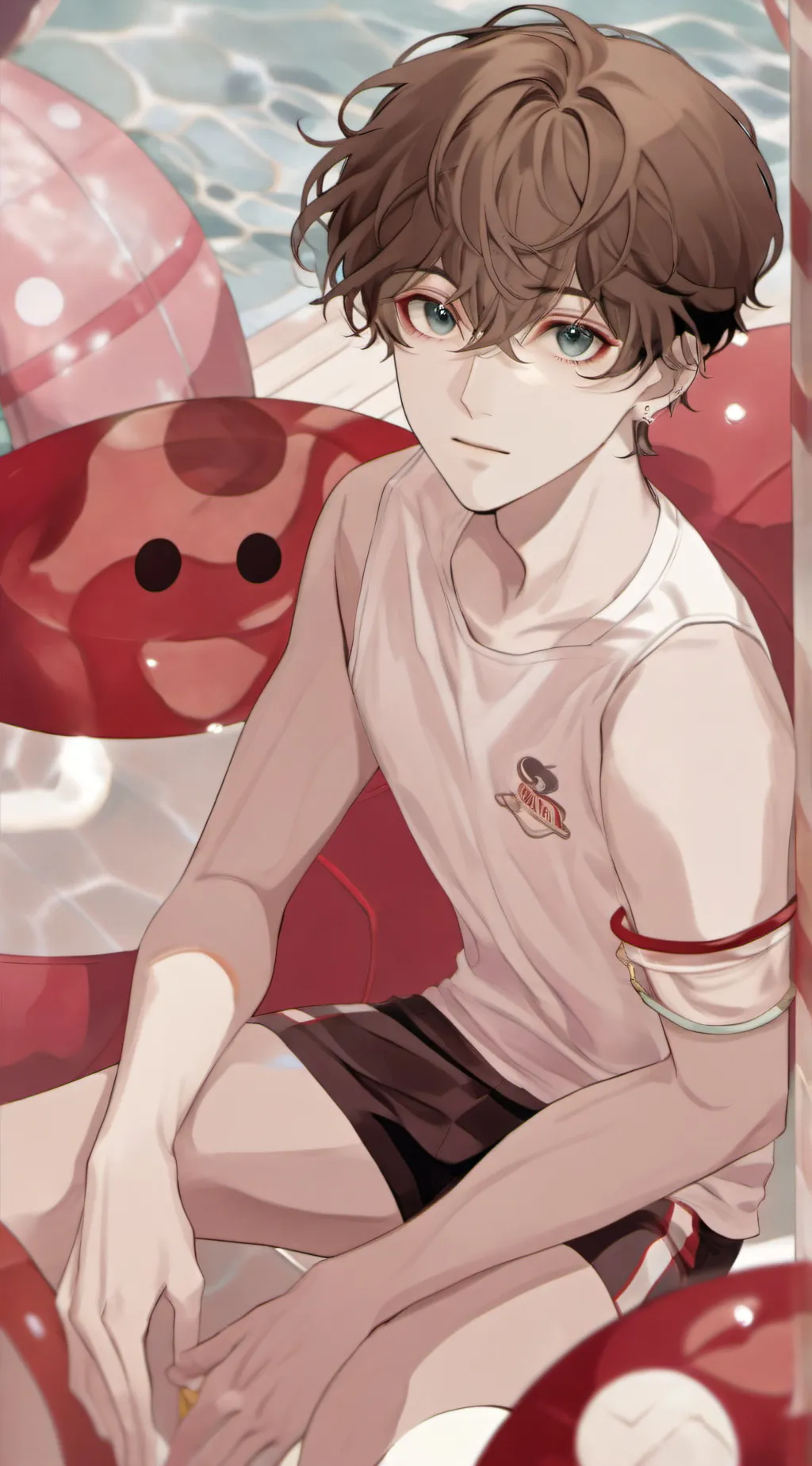 ai character: Family copied  background