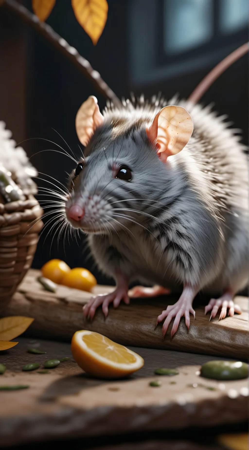 ai character: Whiskers  background