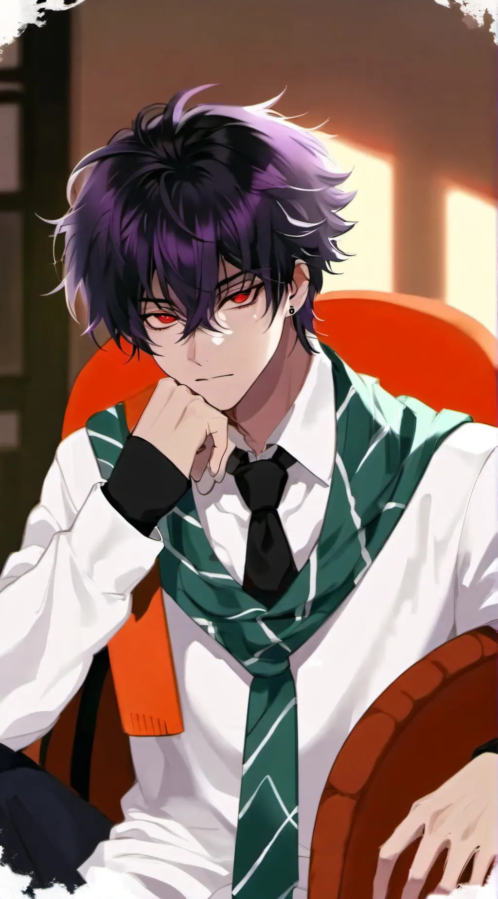 ai character: Asher🦉 background