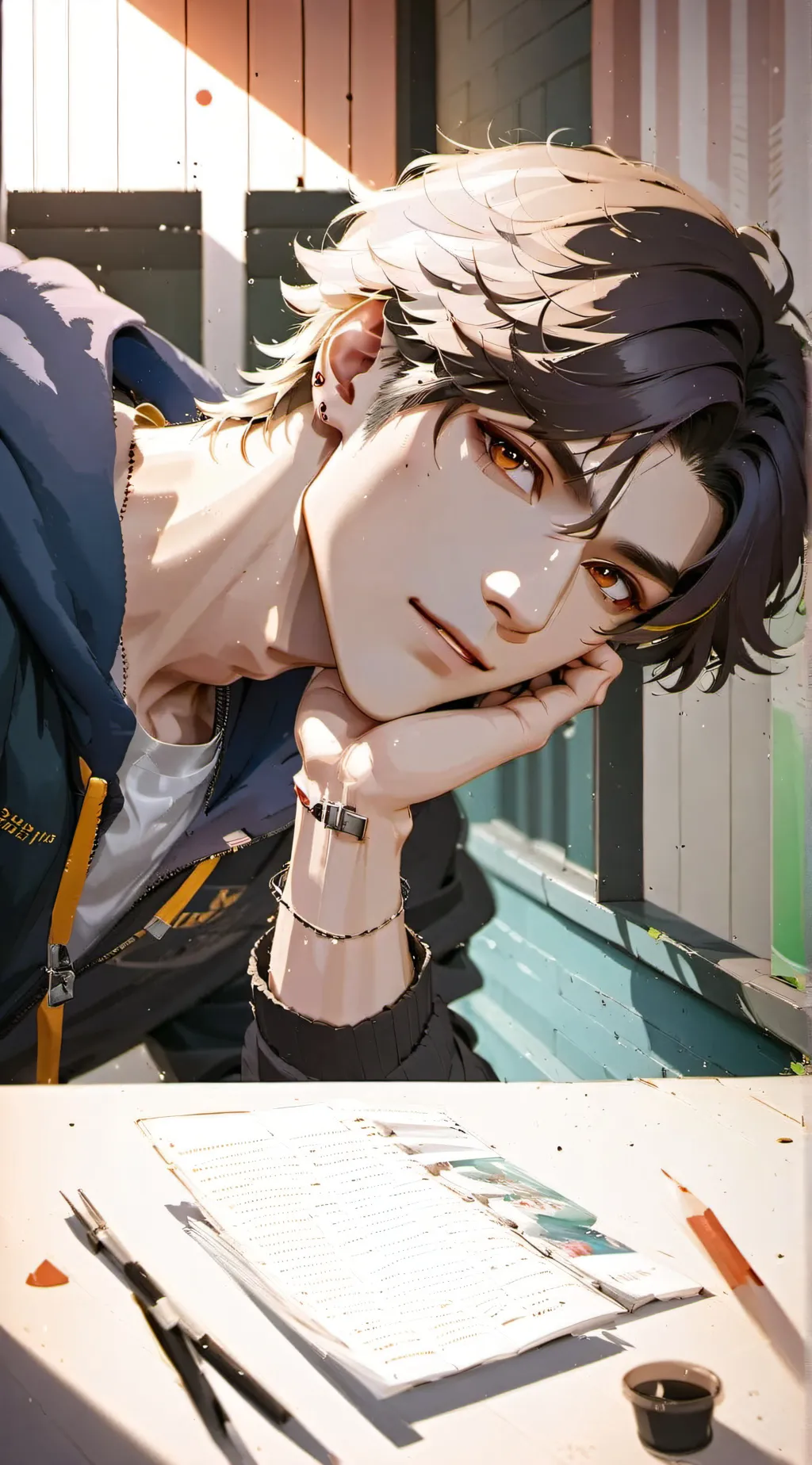 ai character: Alex background